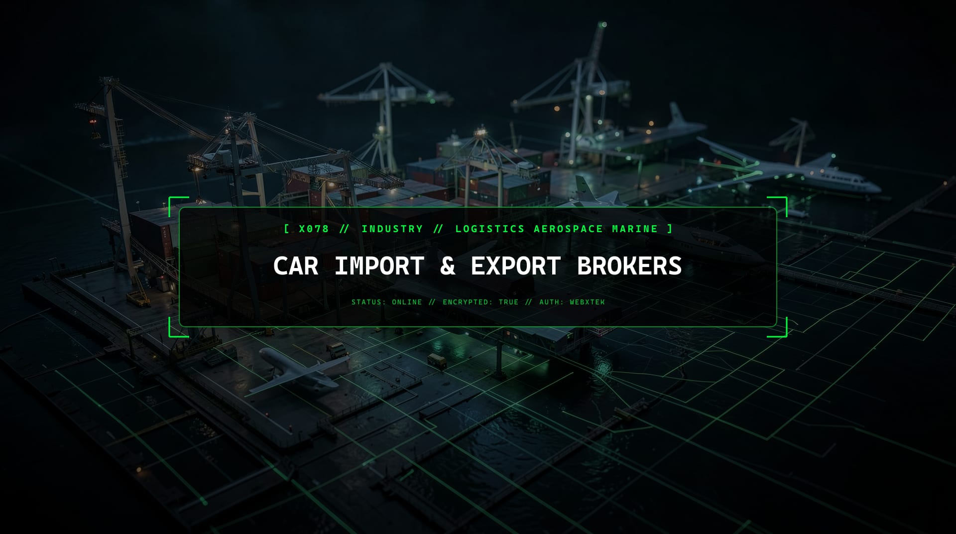 Digital services for Car Import & Export Brokers (EU)