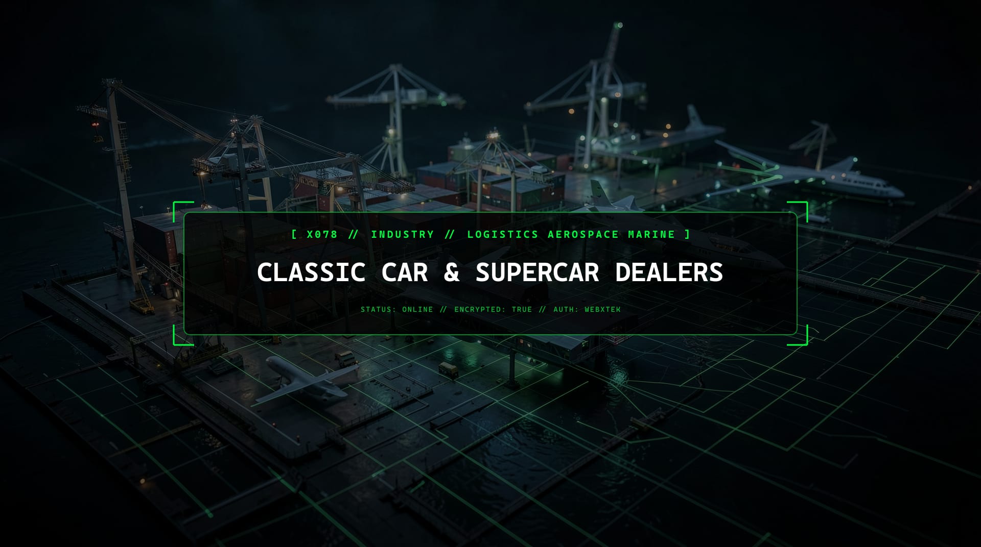 Digital services for Classic Car & Supercar Dealers