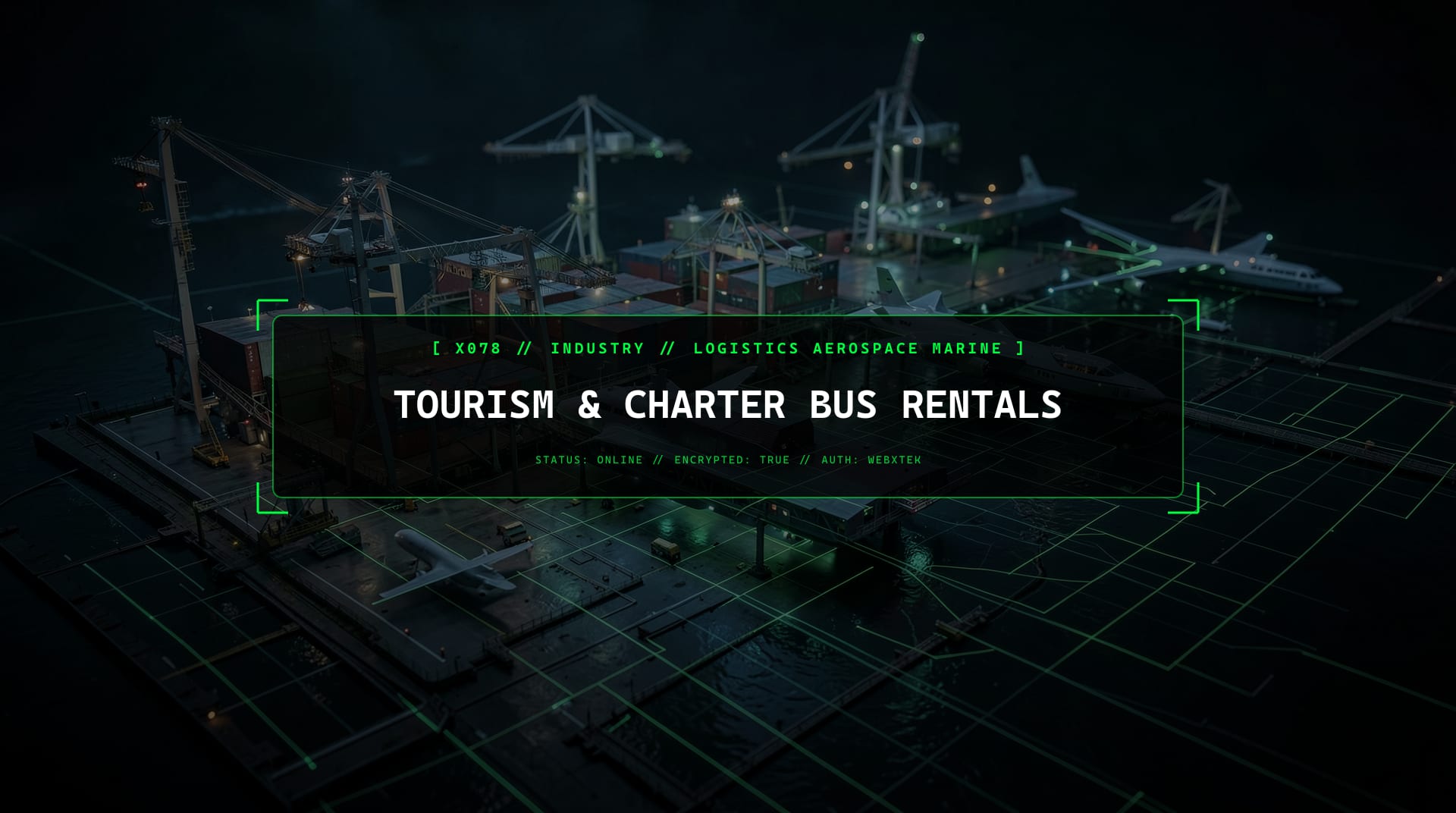Digital services for Tourism & Charter Bus Rentals