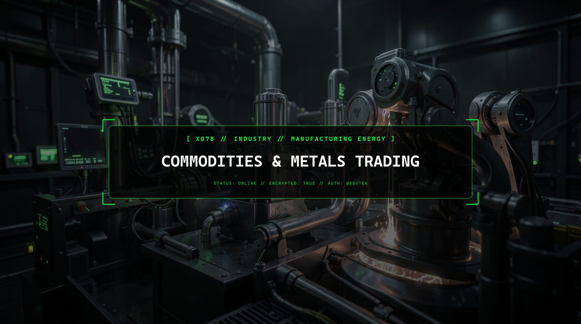 Digital services for Commodities & Metals Trading