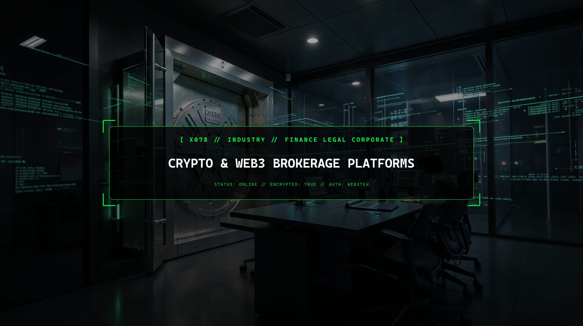 Digital services for Crypto & Web3 Brokerage Platforms