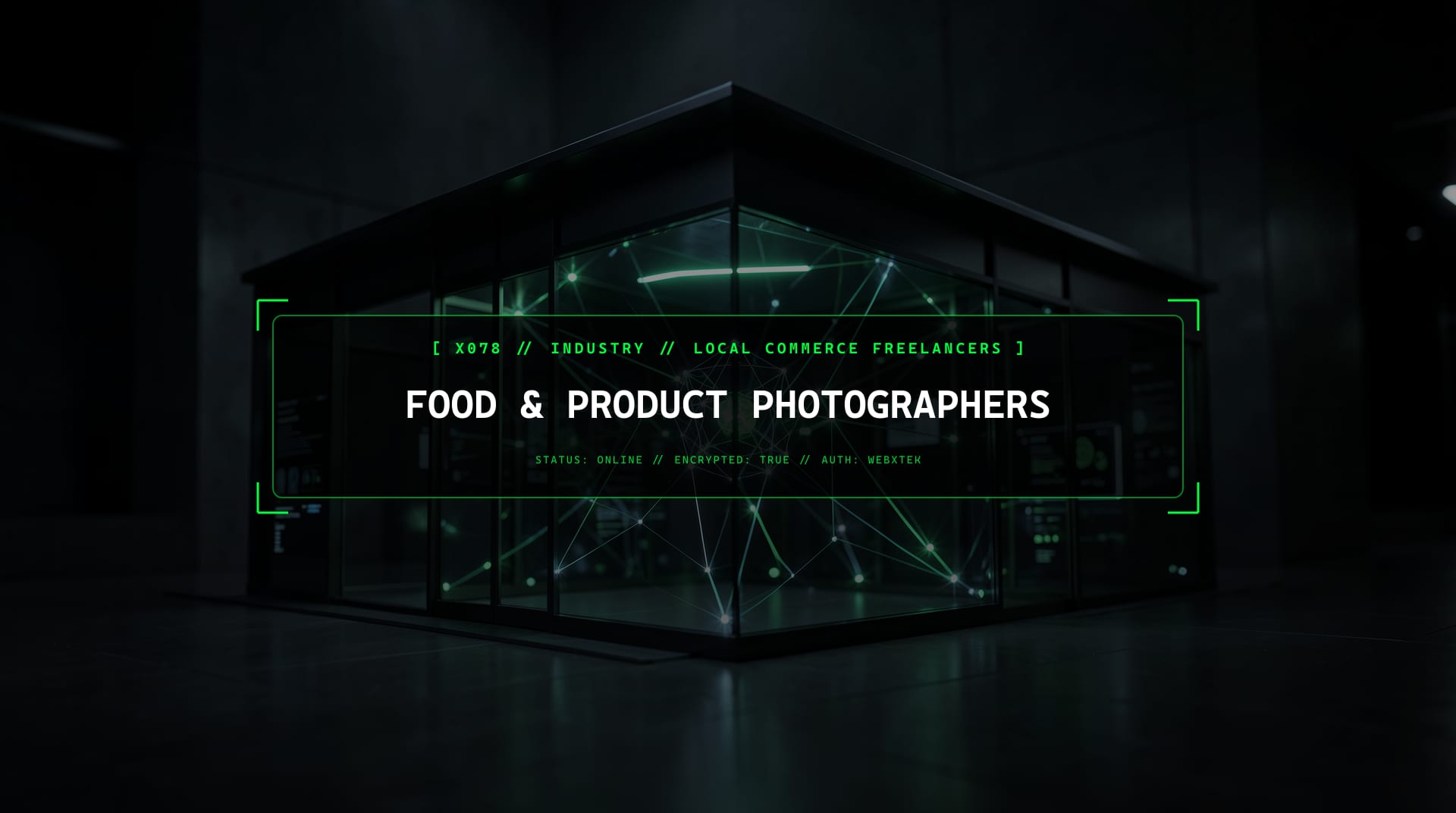 Digital services for Food & Product Photographers
