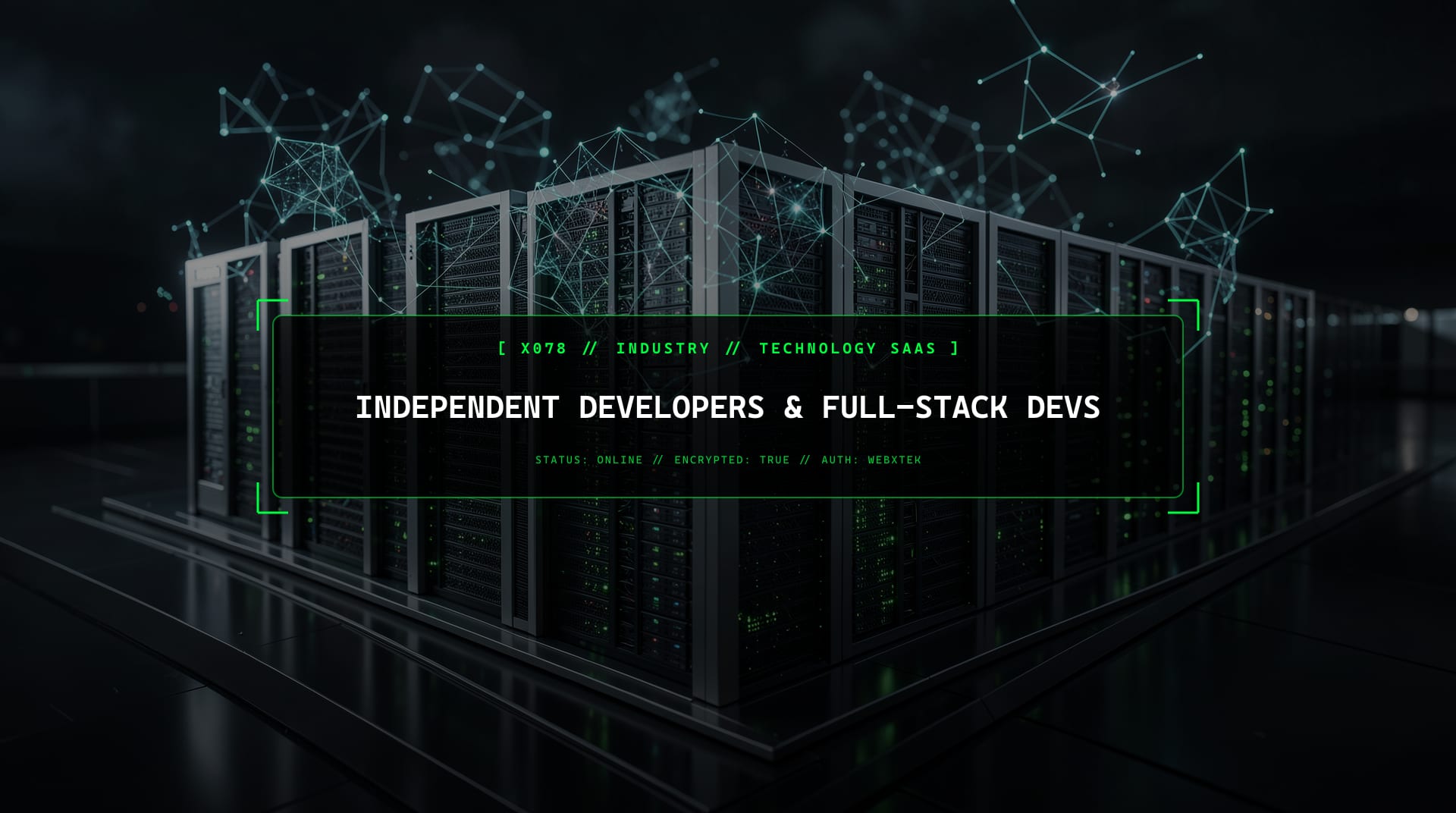 Digital services for Independent Developers & Full-Stack Devs