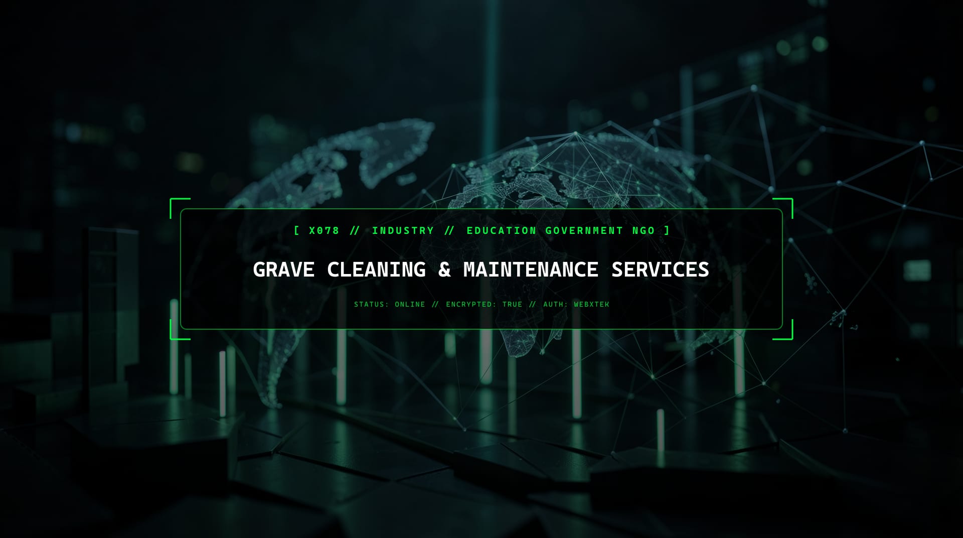 Digital services for Grave Cleaning & Maintenance Services