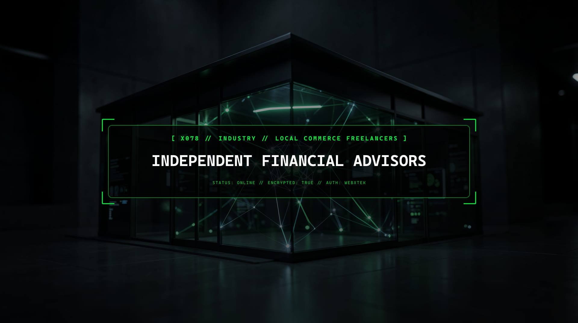 Digital services for Independent Financial Advisors