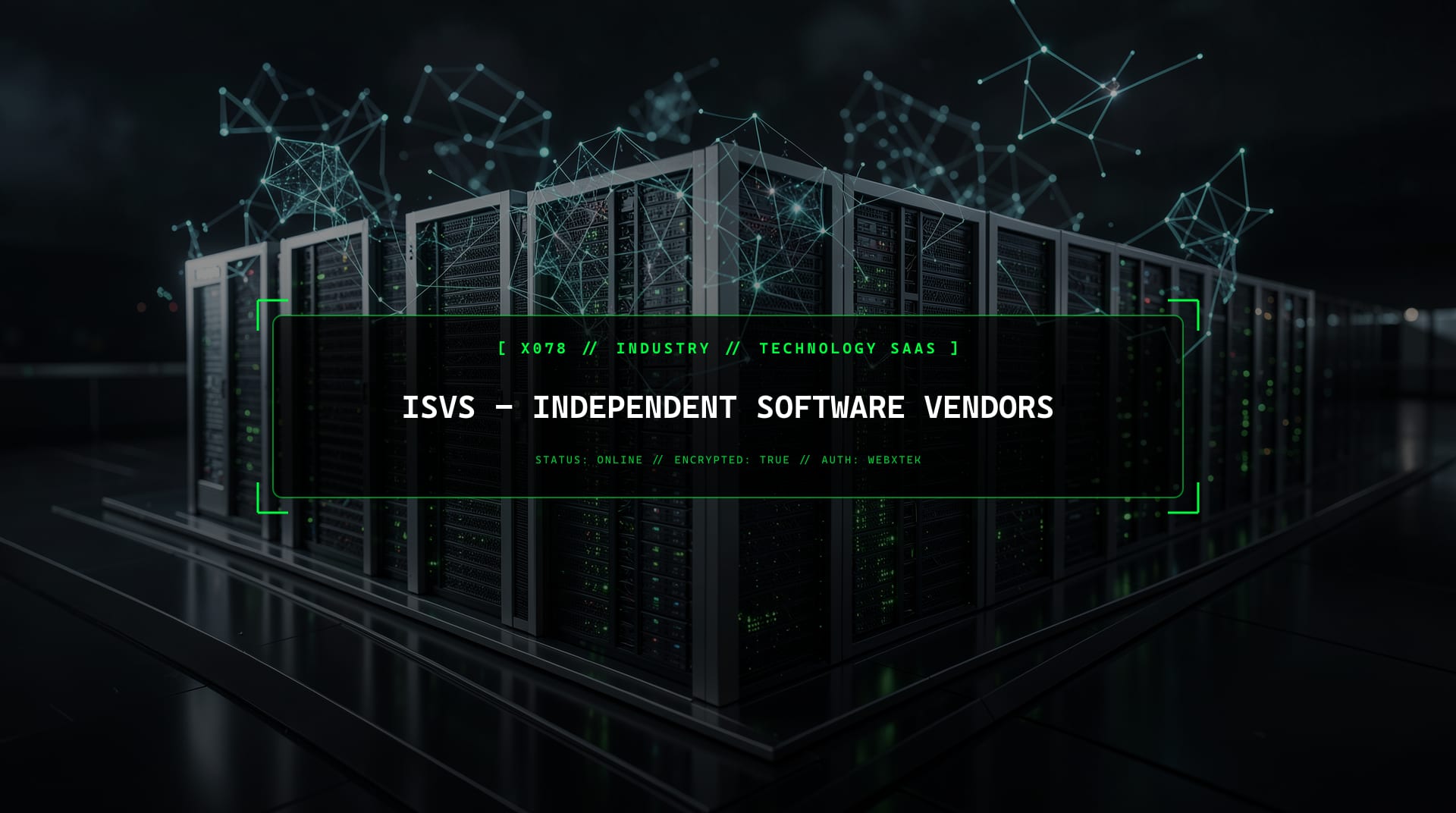 Digital services for ISVs - Independent Software Vendors (Niche)