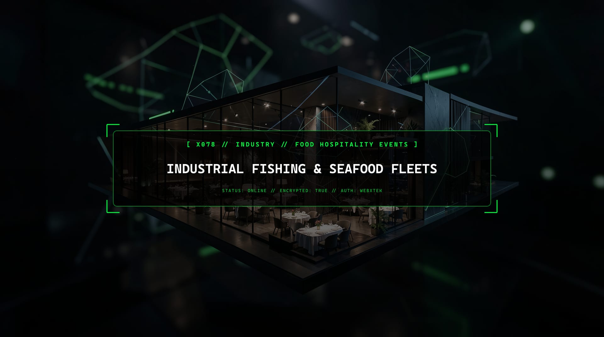 Digital services for Industrial Fishing & Seafood Fleets