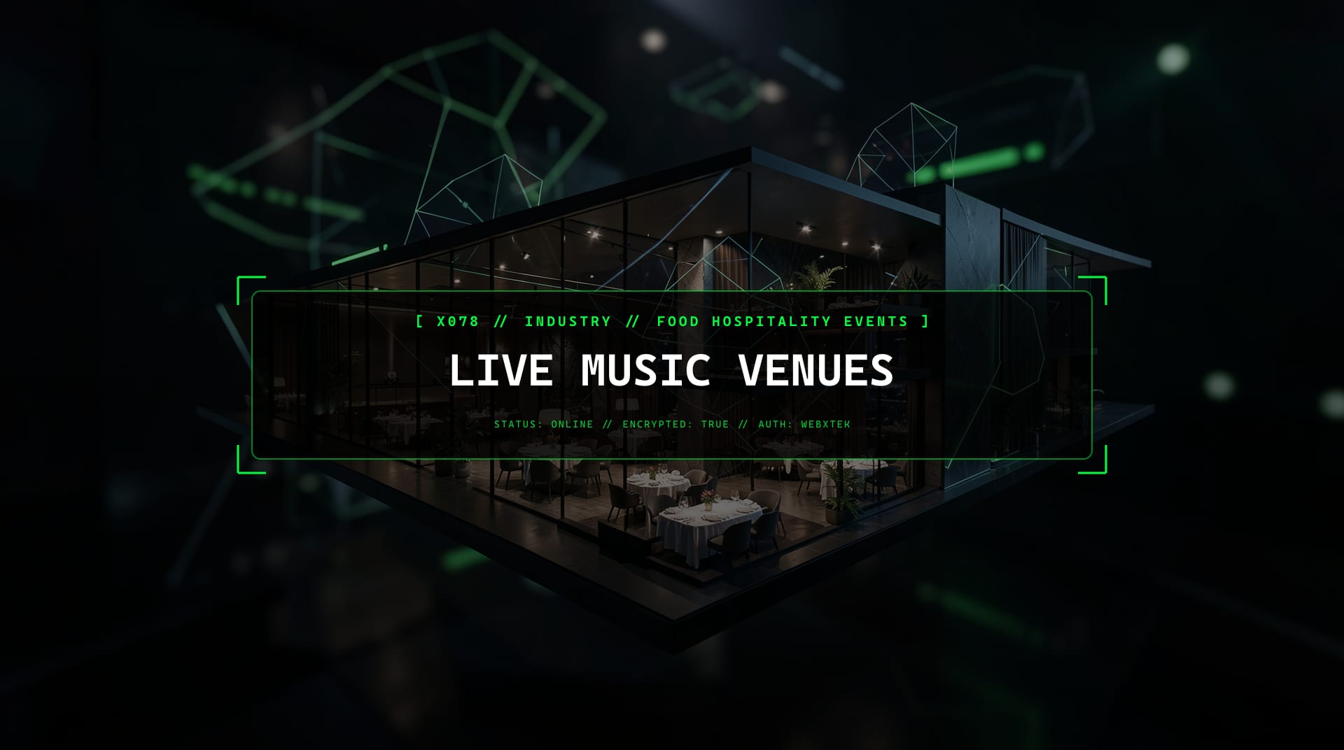 Digital services for Live Music Venues