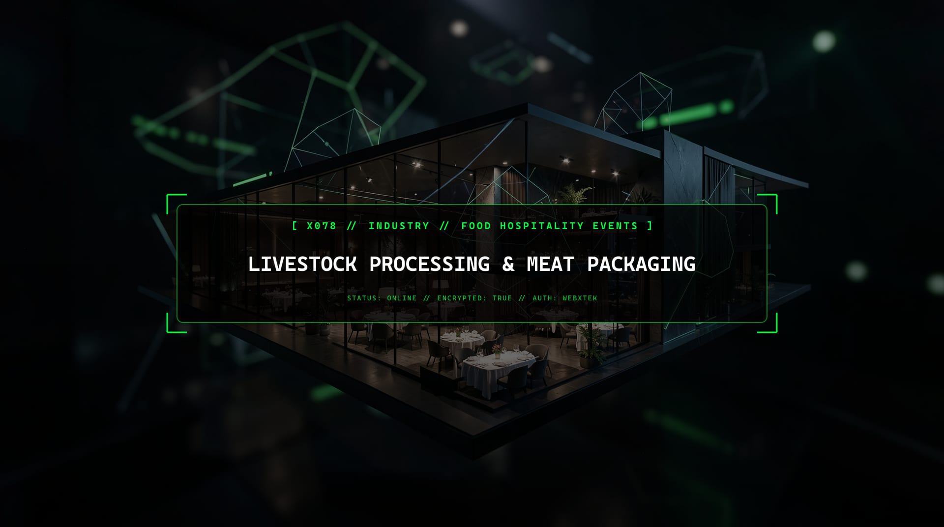 Digital services for Livestock Processing & Meat Packaging