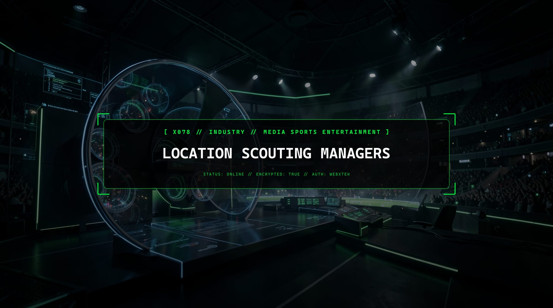 Digital services for Location Scouting Managers
