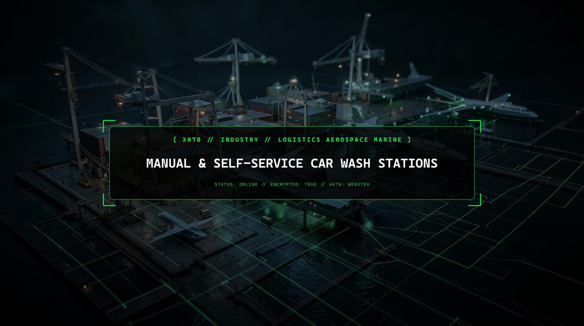 Digital services for Manual & Self-Service Car Wash Stations