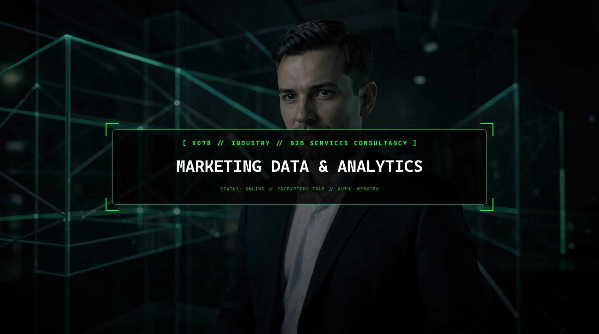 Digital services for Marketing Data & Analytics (Intelligence Agencies)