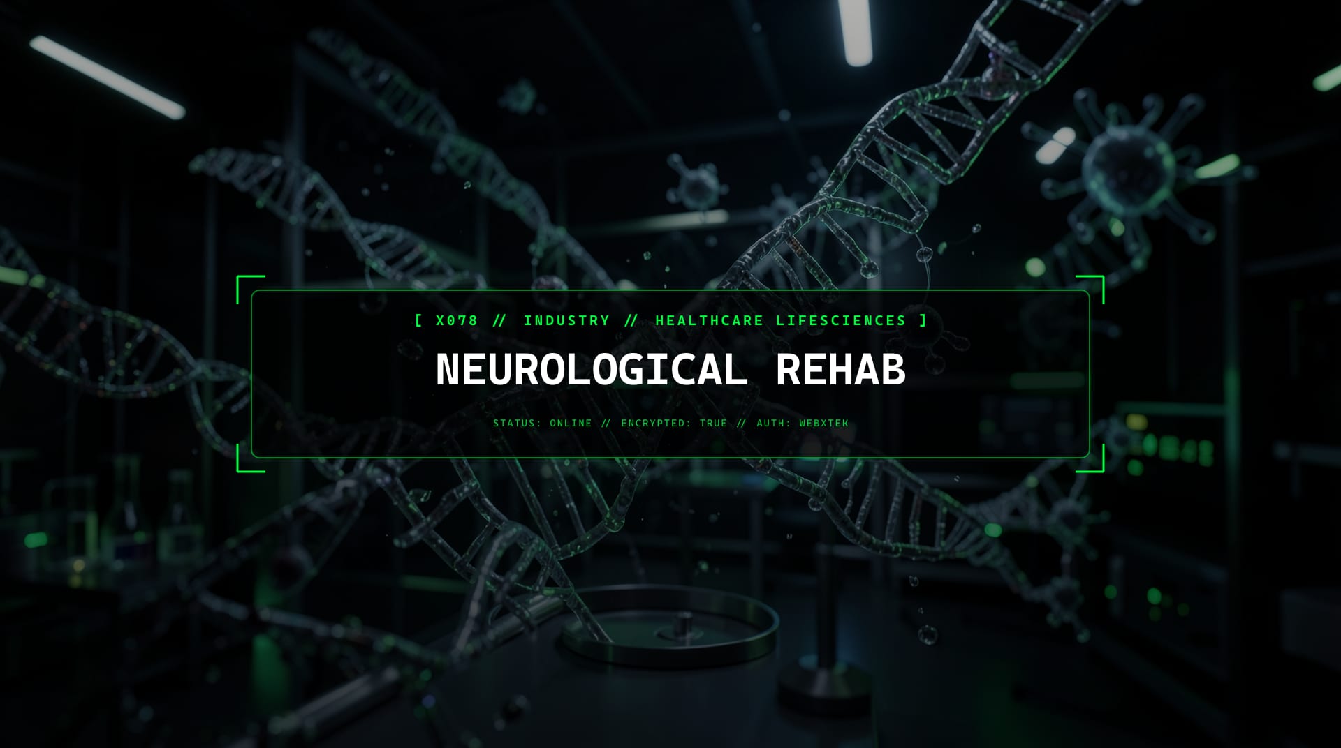 Digital services for Neurological Rehab (Stroke, Traumatic Brain Injury)