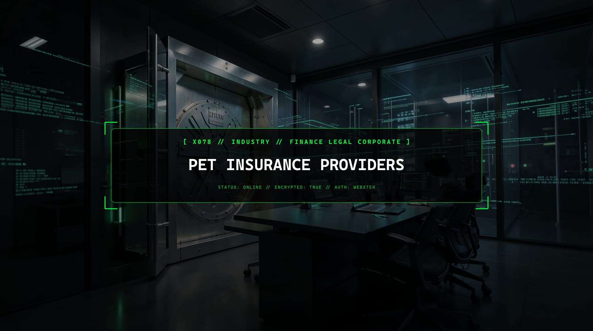 Digital services for Pet Insurance Providers