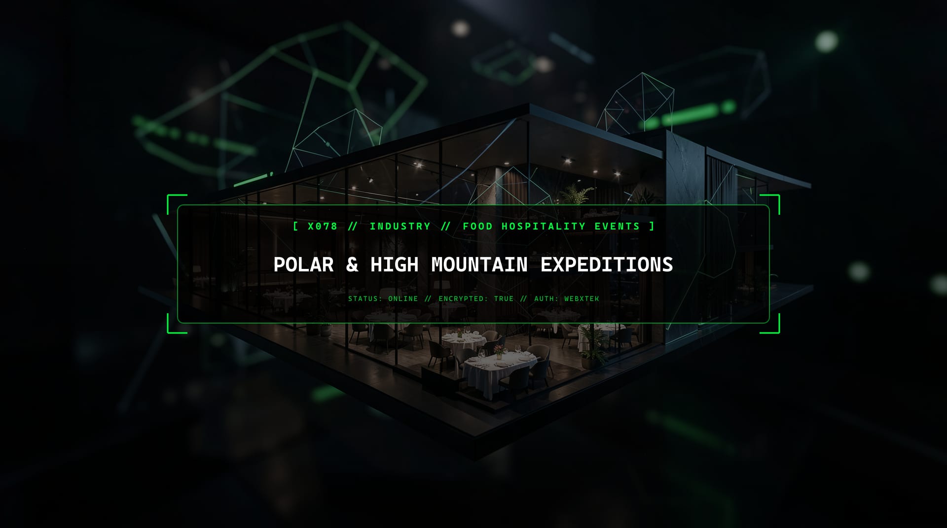 Digital services for Polar & High Mountain Expeditions