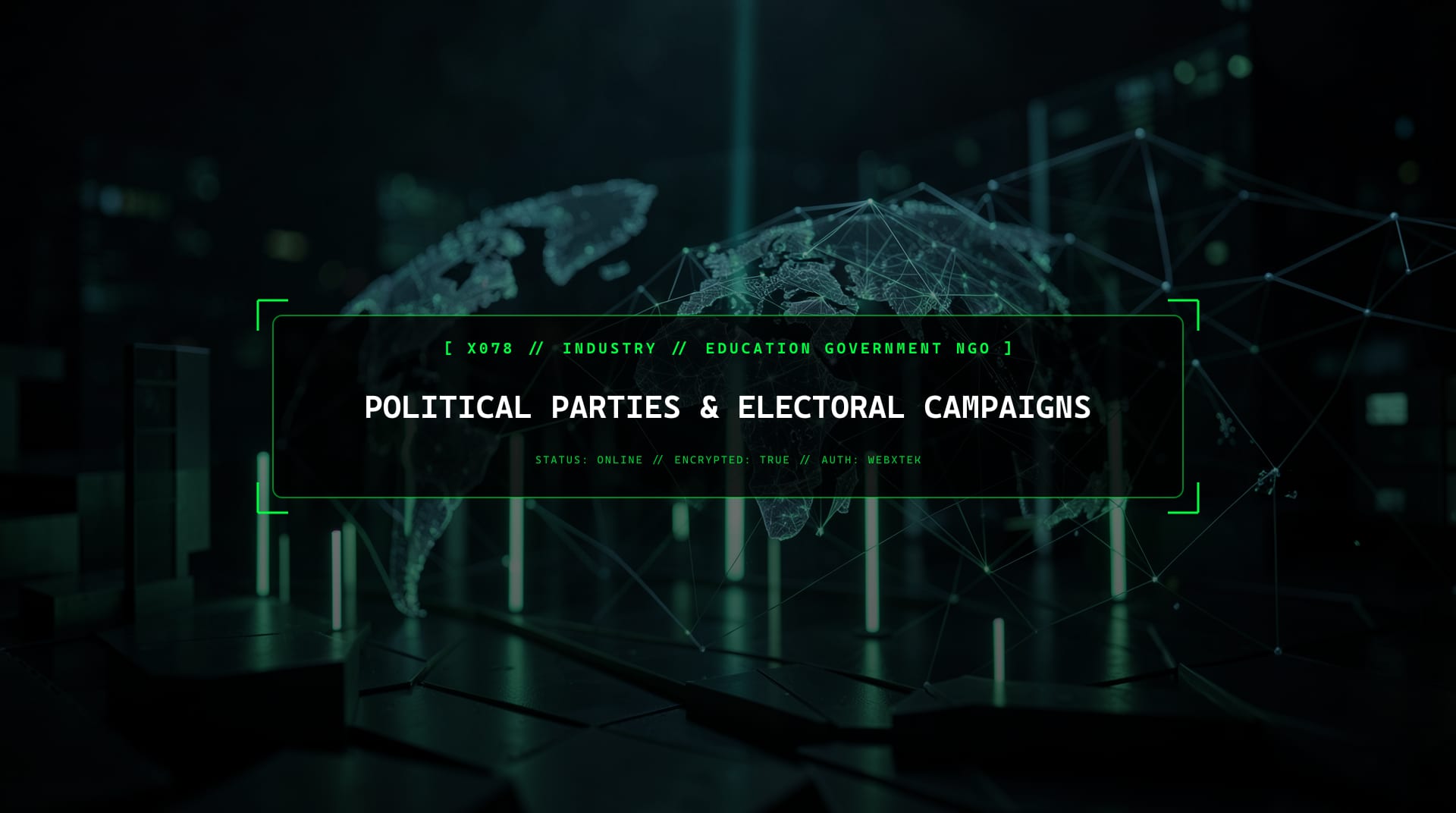 Digital services for Political Parties & Electoral Campaigns