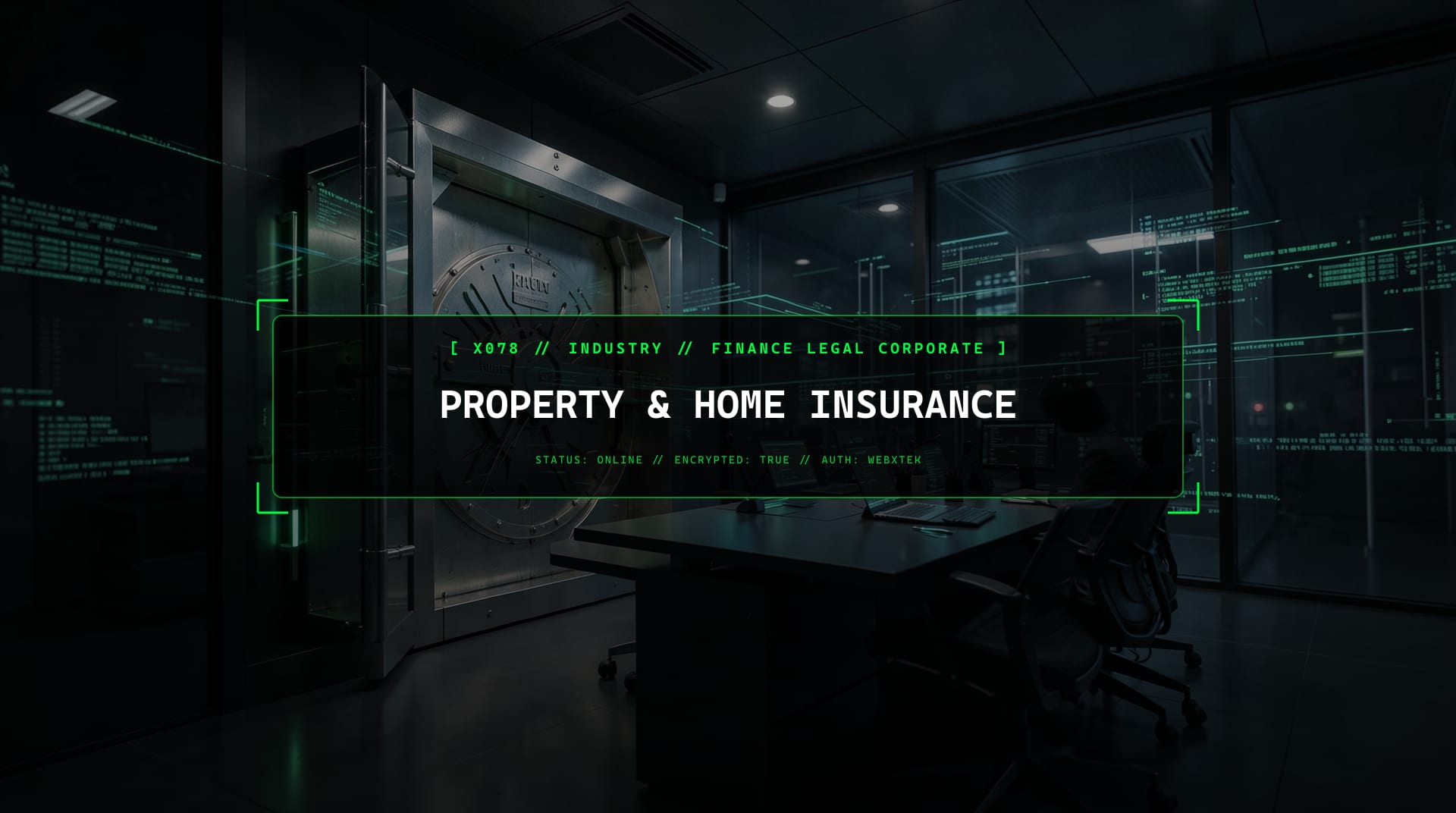 Digital services for Property & Home Insurance