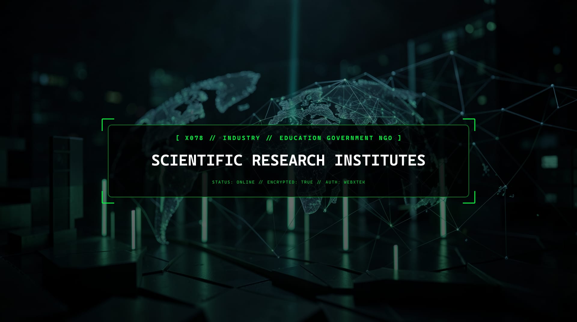 Digital services for Scientific Research Institutes (Public/Private)