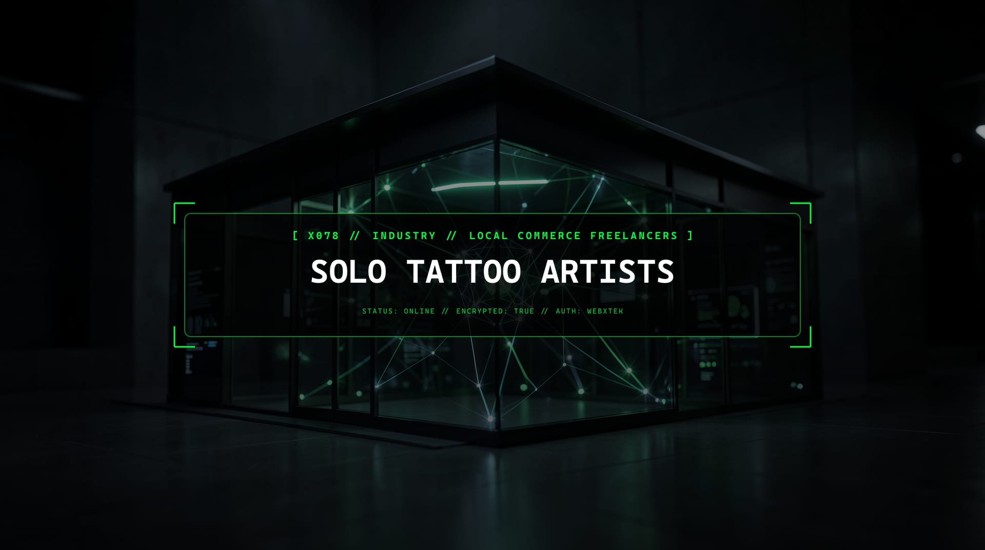 Digital services for Solo Tattoo Artists