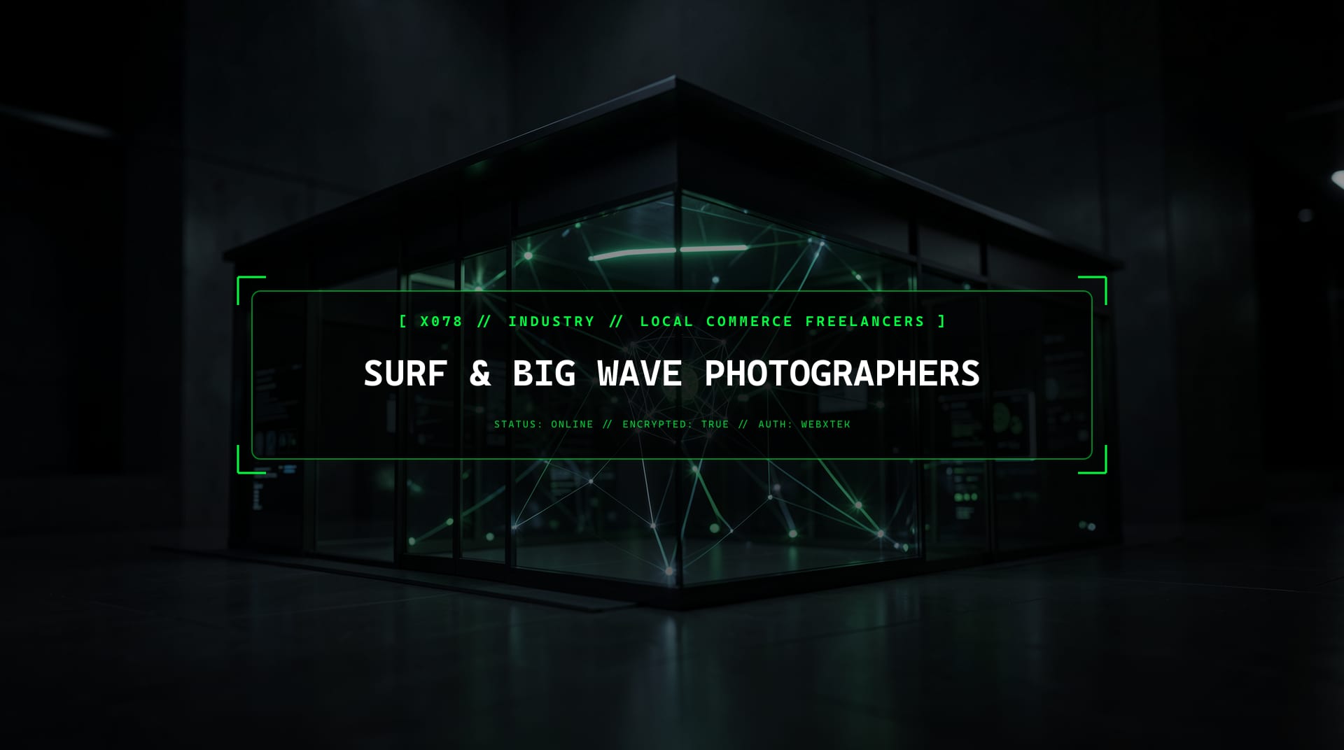 Digital services for Surf & Big Wave Photographers