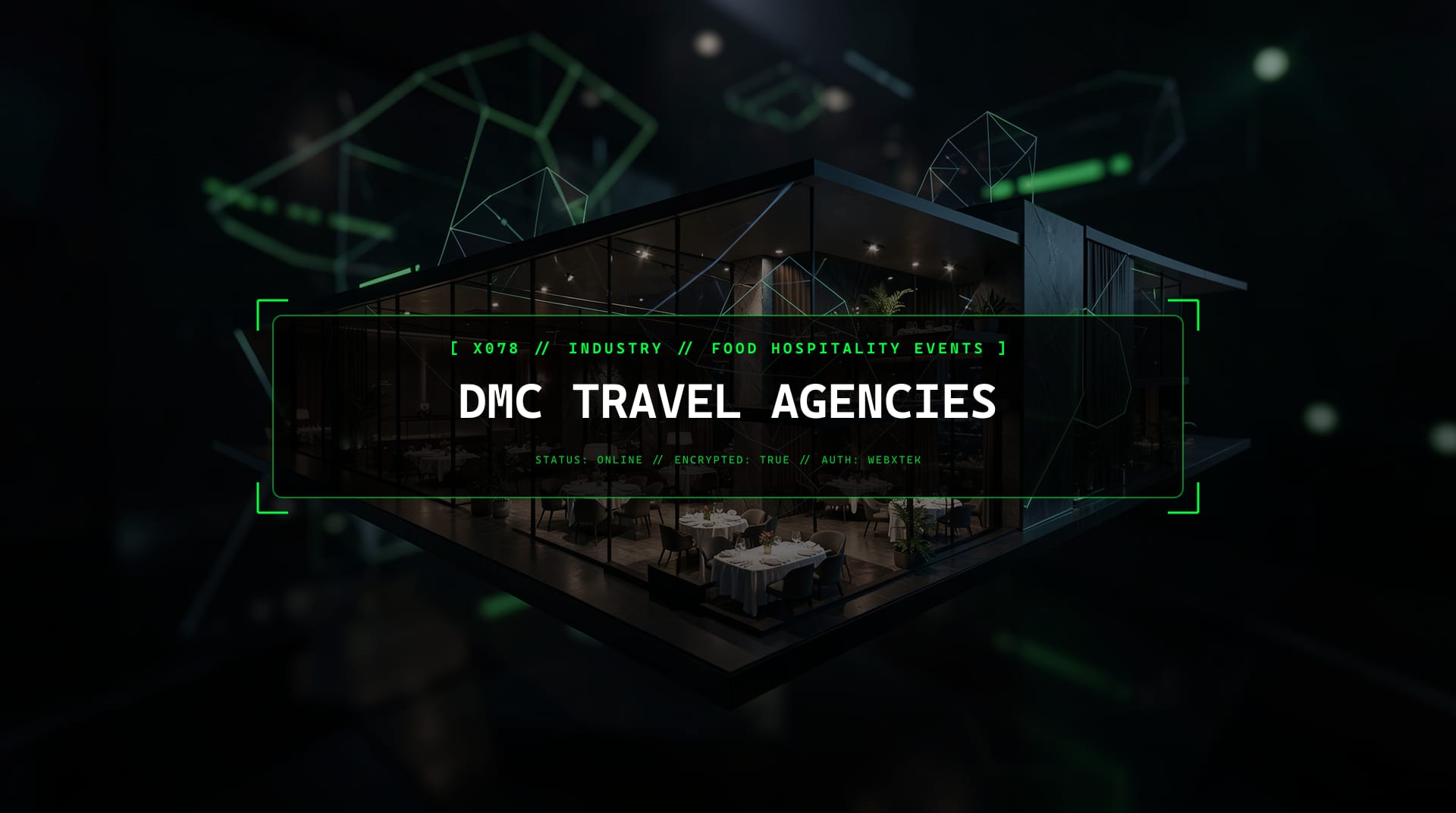 Digital services for DMC Travel Agencies (Inbound/Outbound)