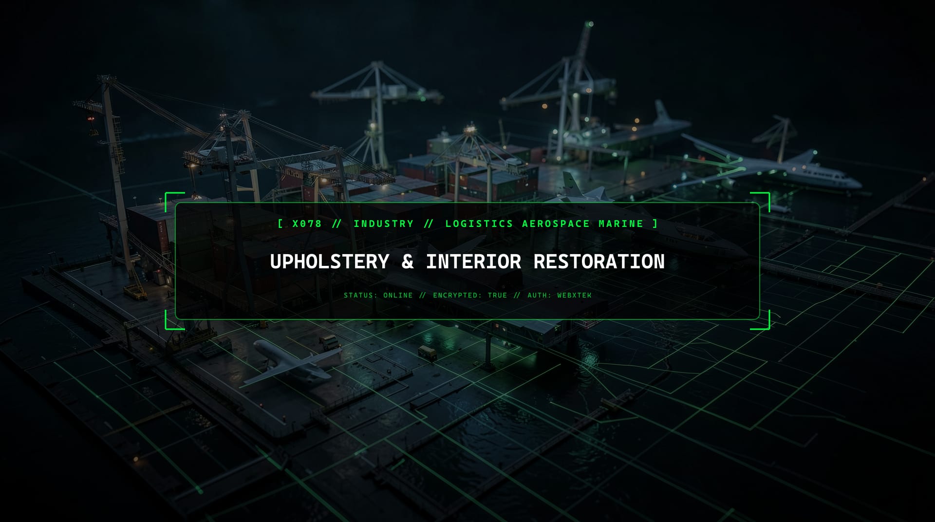 Digital services for Upholstery & Interior Restoration