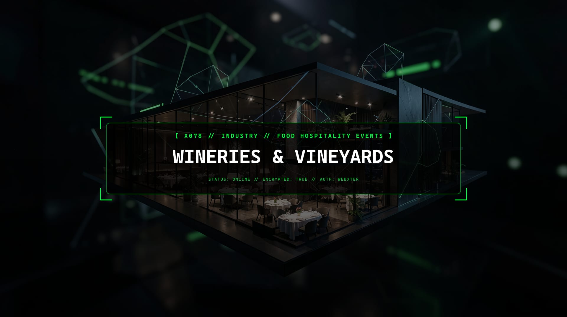Digital services for Wineries & Vineyards (Enotourism)
