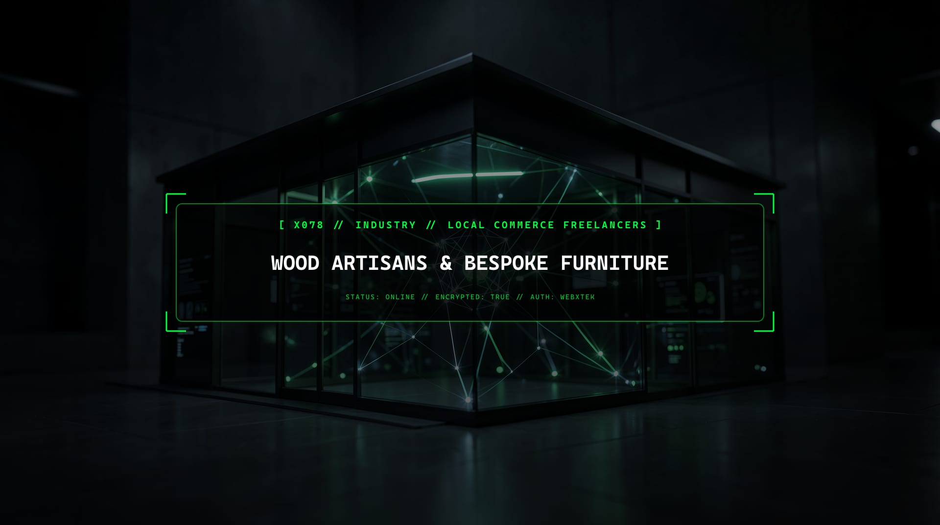 Digital services for Wood Artisans & Bespoke Furniture