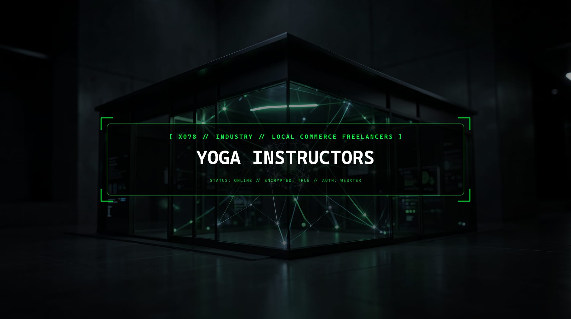 Digital services for Yoga Instructors