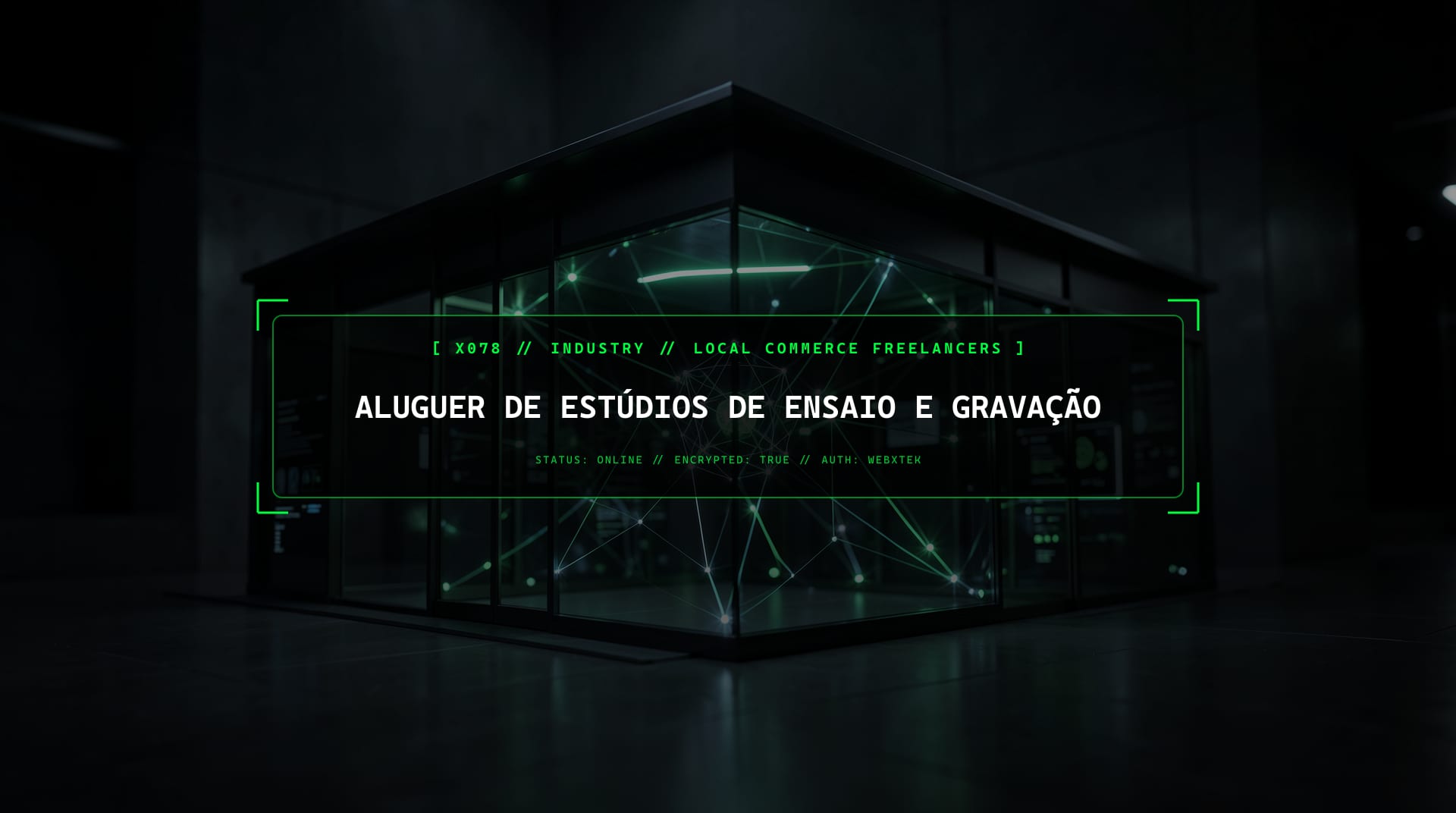 Serviços para Estúdios de Música e Salas de Ensaio