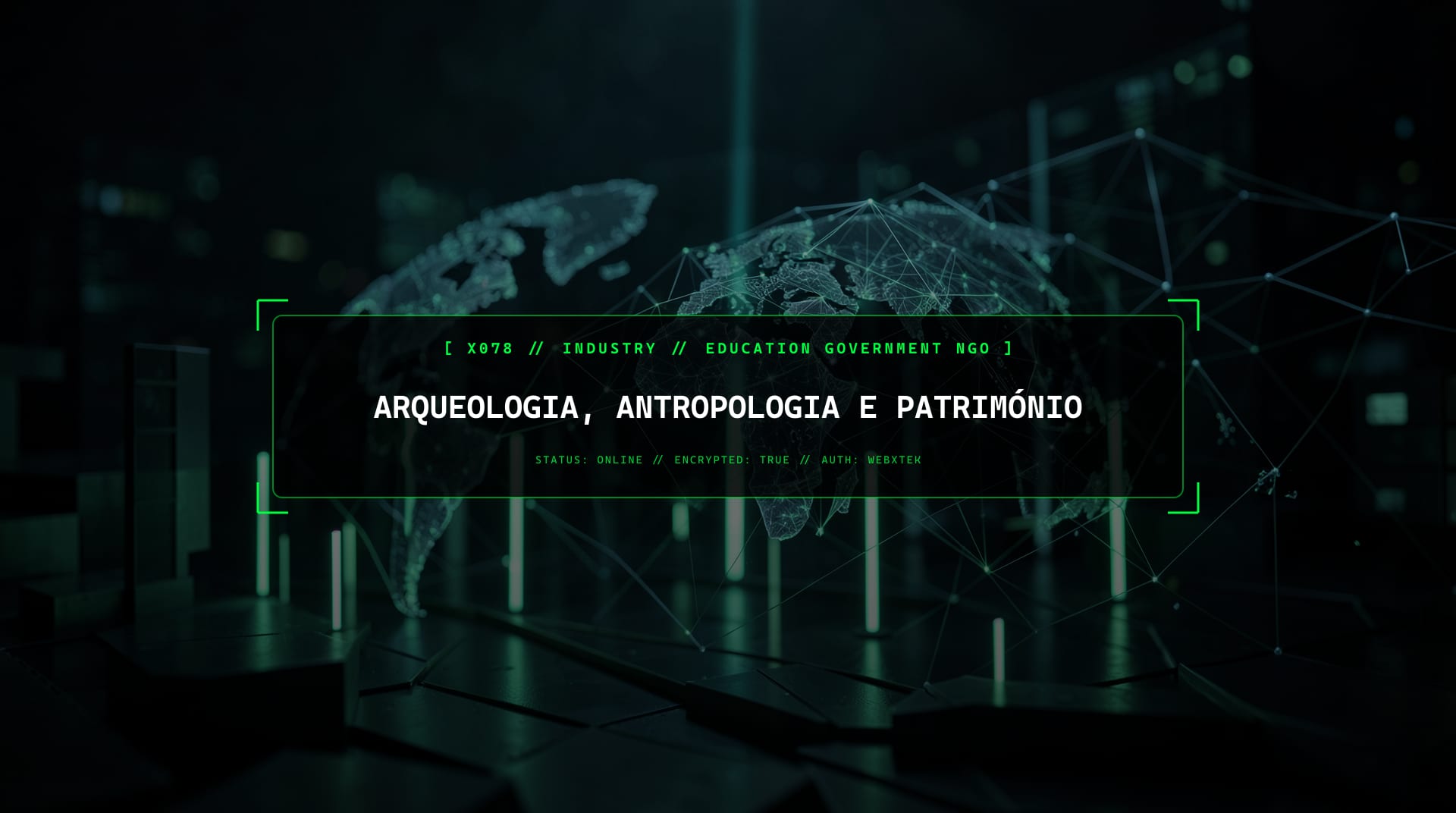 Serviços para Gestão de Património e Arqueologia