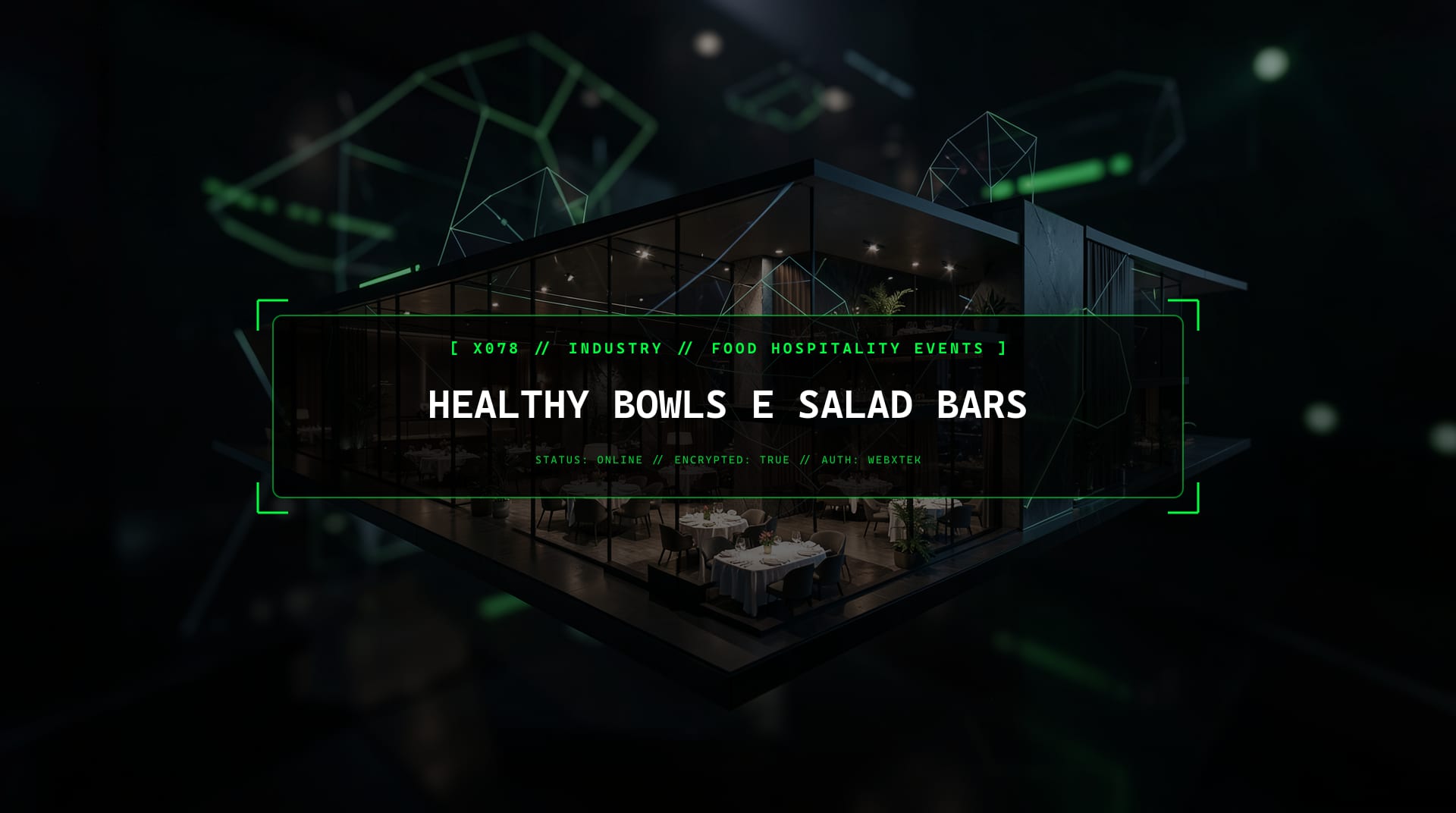 Serviços para Healthy Bowls e Salad Bars
