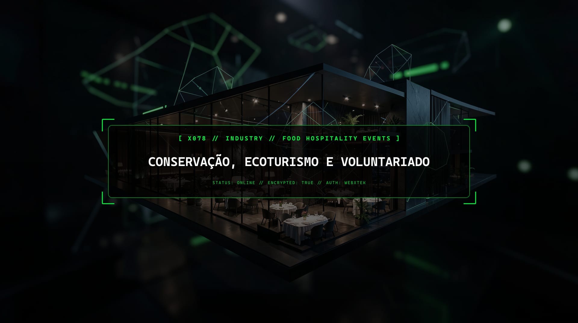 Serviços para Projetos de Ecoturismo e Conservação
