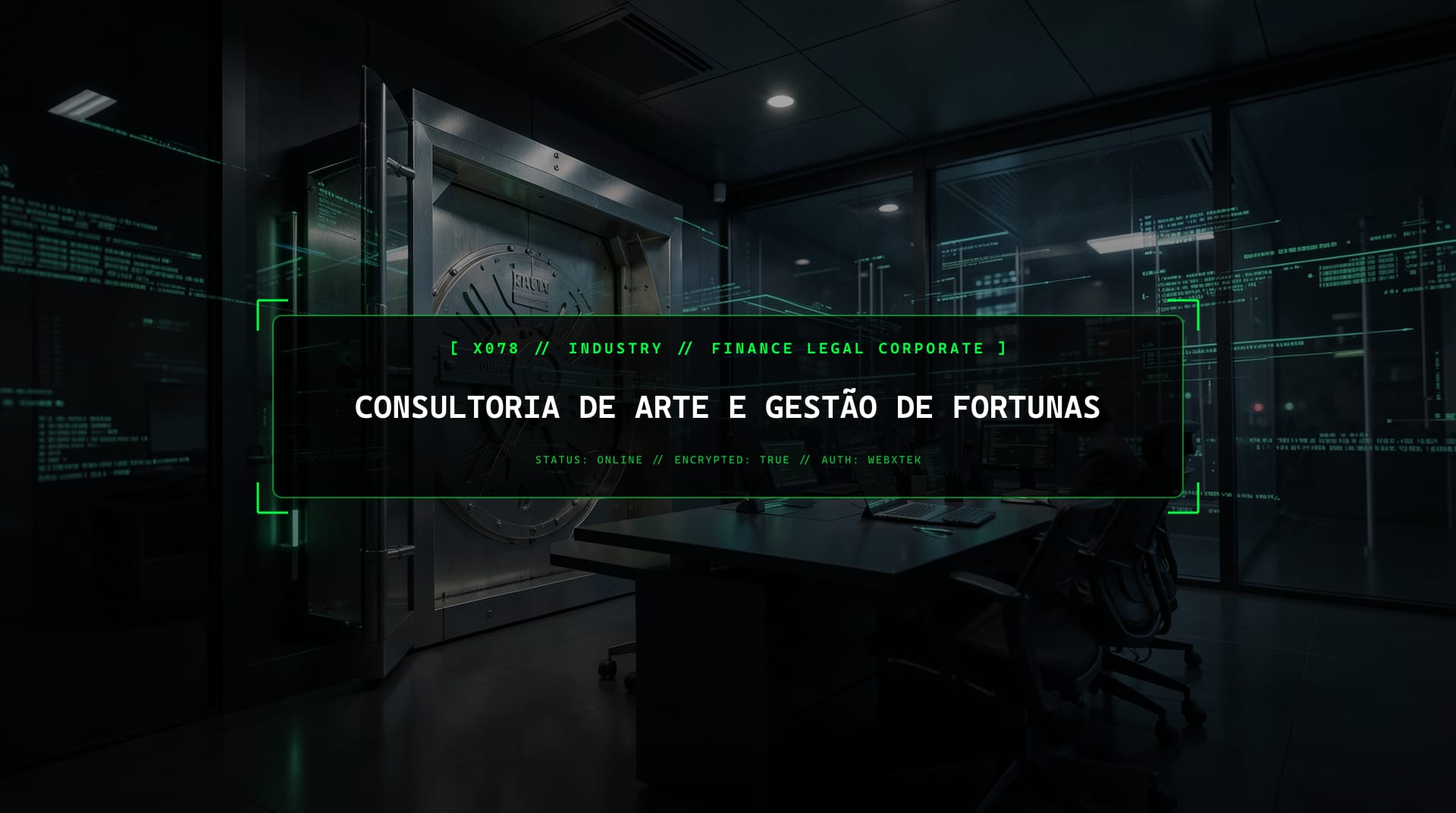 Serviços para Consultores de Arte e Wealth Management