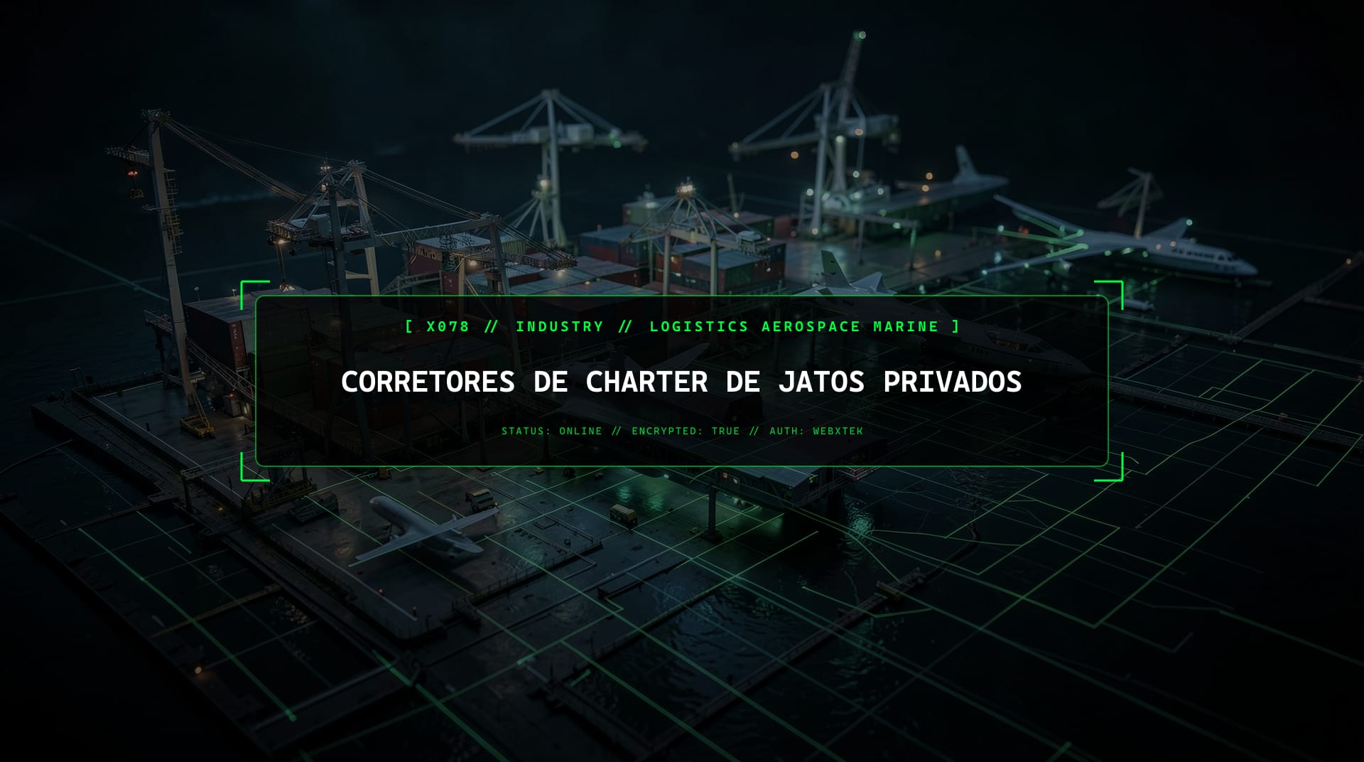 Serviços para Brokers de Aviação Executiva e Jatos