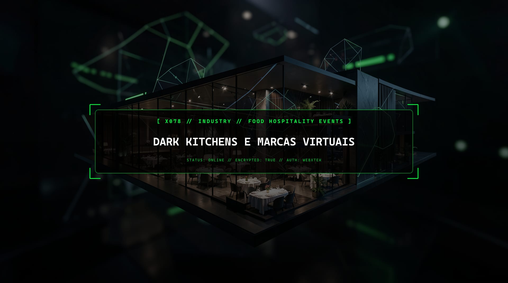 Serviços para Restaurantes Virtuais e Delivery-Only