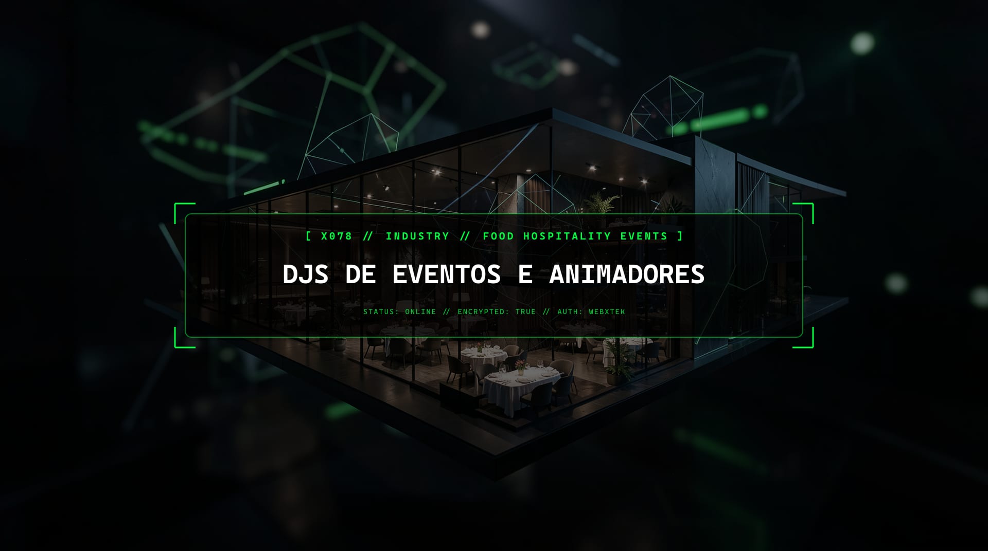 Serviços para DJs e Profissionais de Animação
