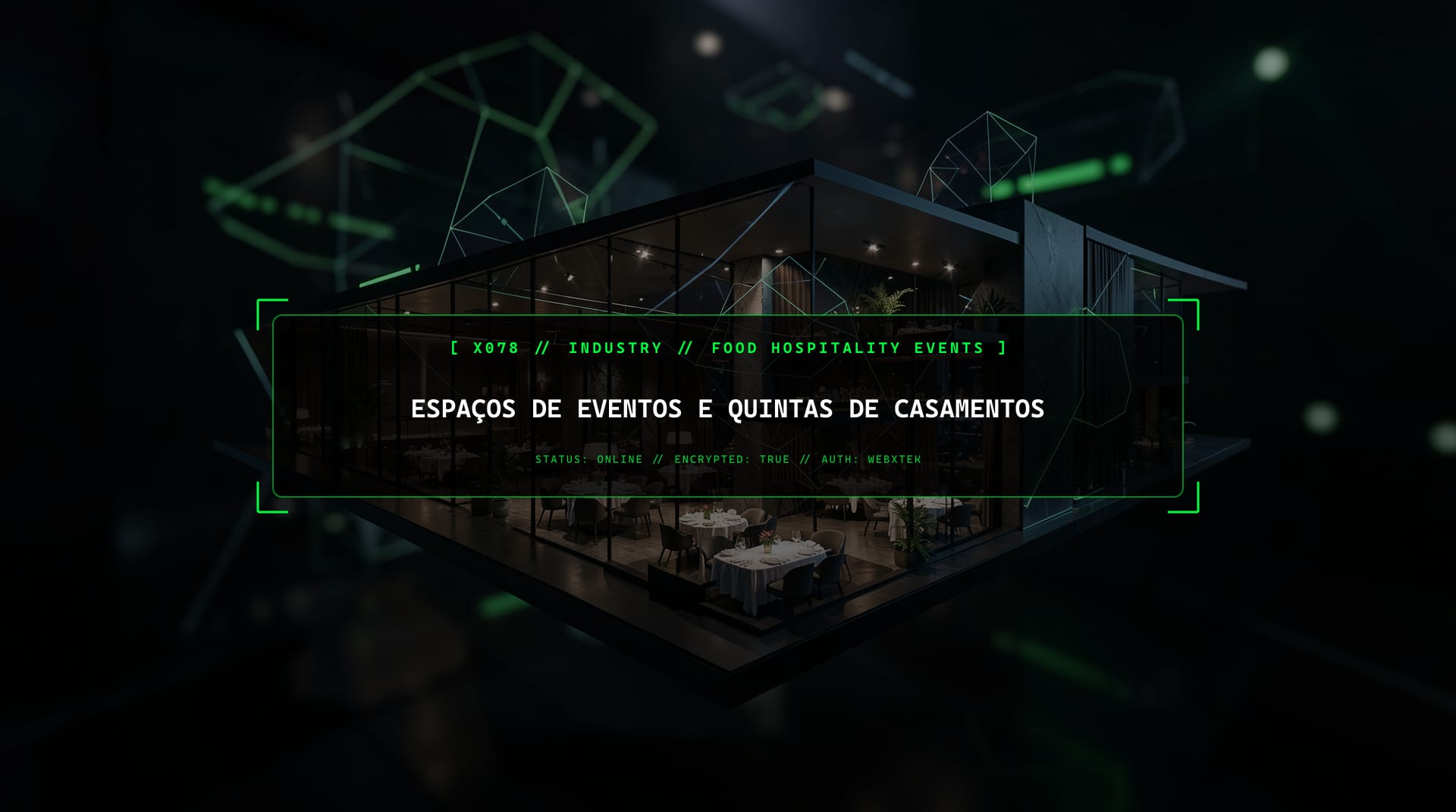 Serviços para Locais de Eventos e Weddings