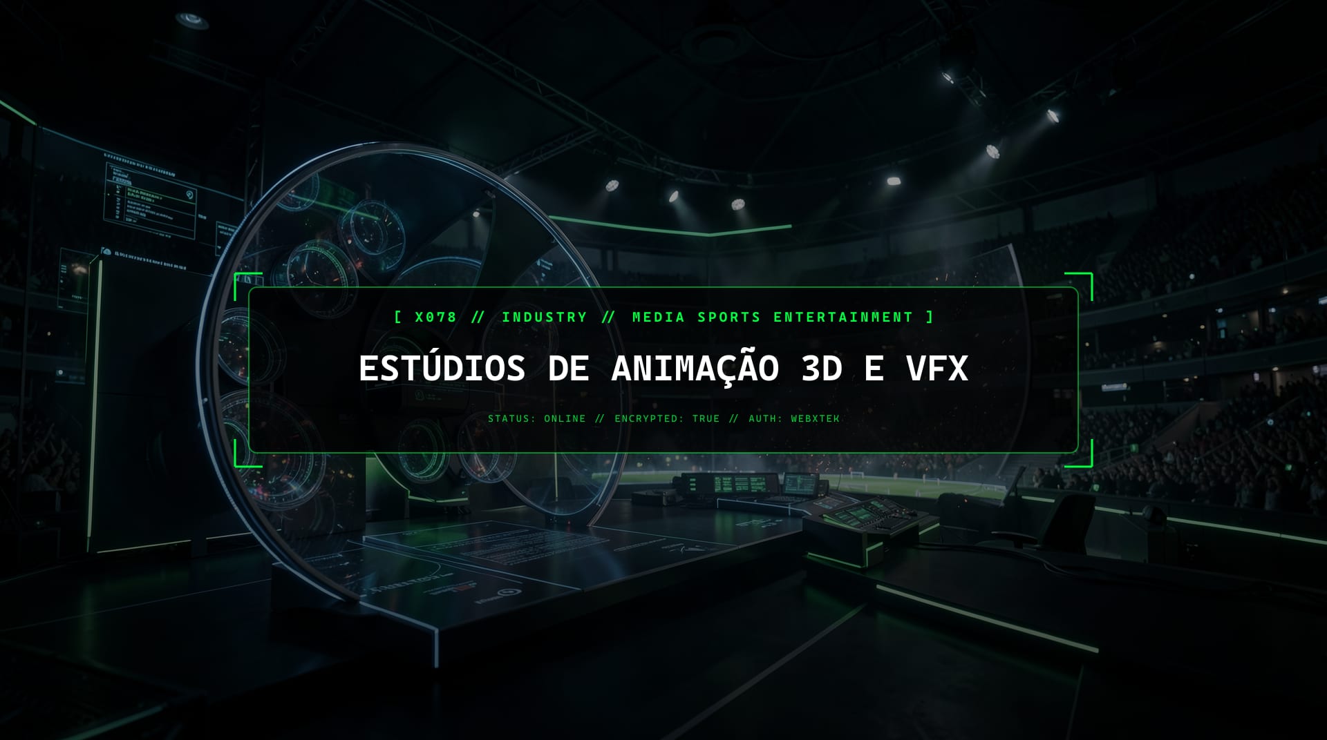 Serviços para Estúdios de Animação 3D e VFX