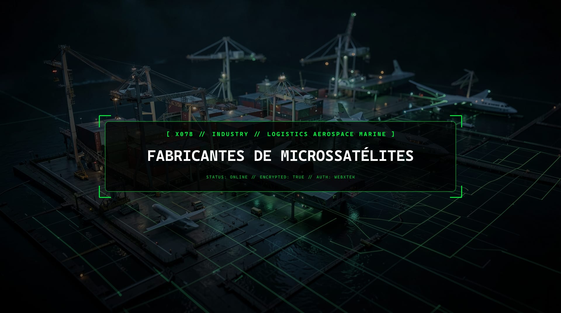 Serviços para Indústria Aeroespacial e Satélites
