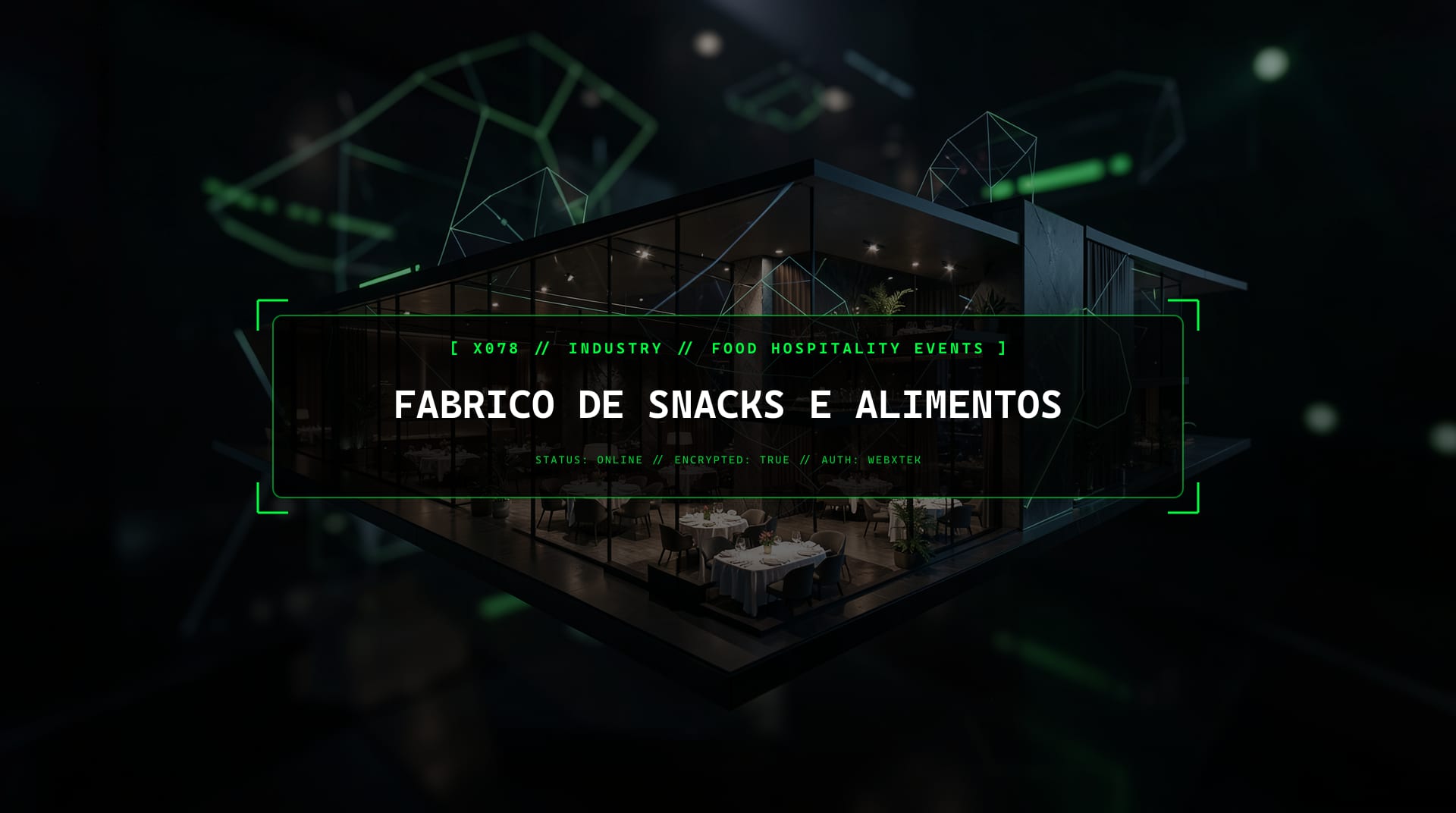 Serviços para Indústria de Aperitivos e Snacks