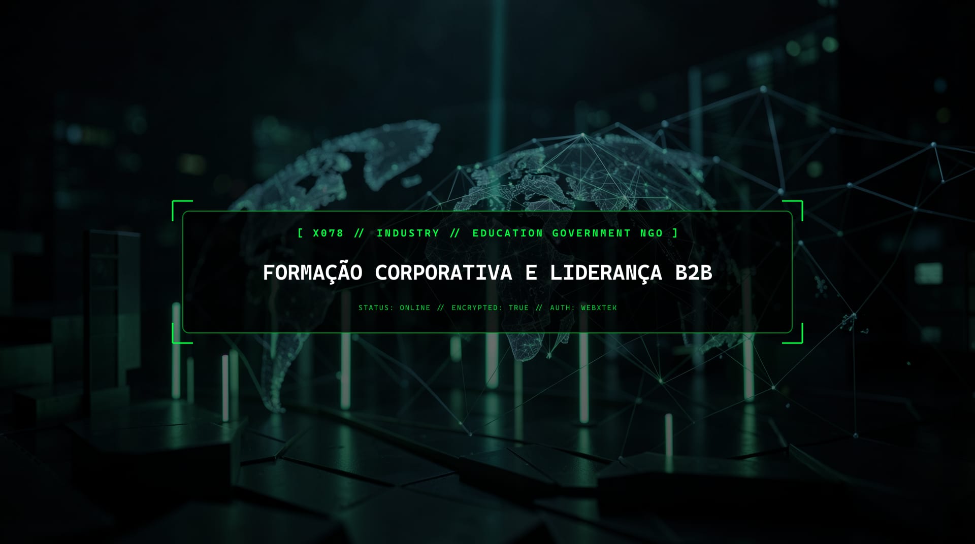 Serviços para Centros de Formação Executiva e Leadership Training
