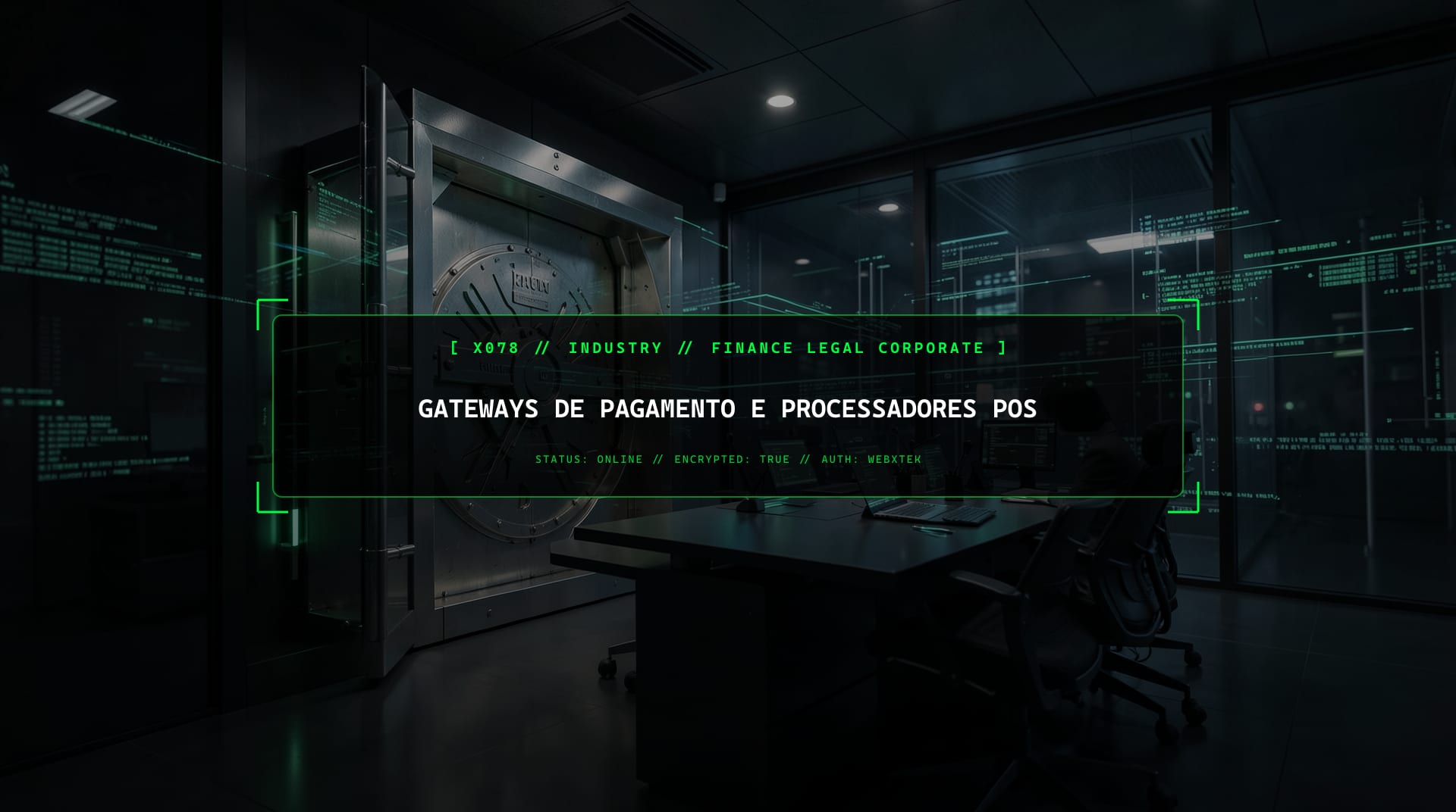 Serviços para Fintechs e Soluções de Pagamento