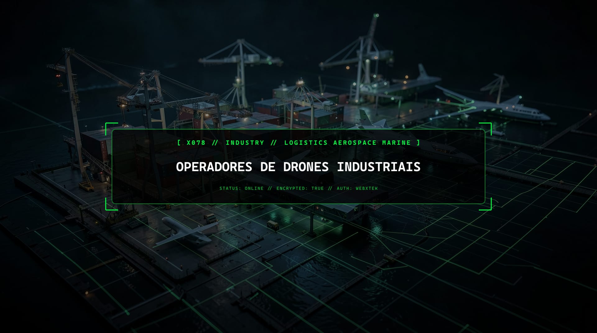 Serviços para Inspeção e Monitorização com Drones