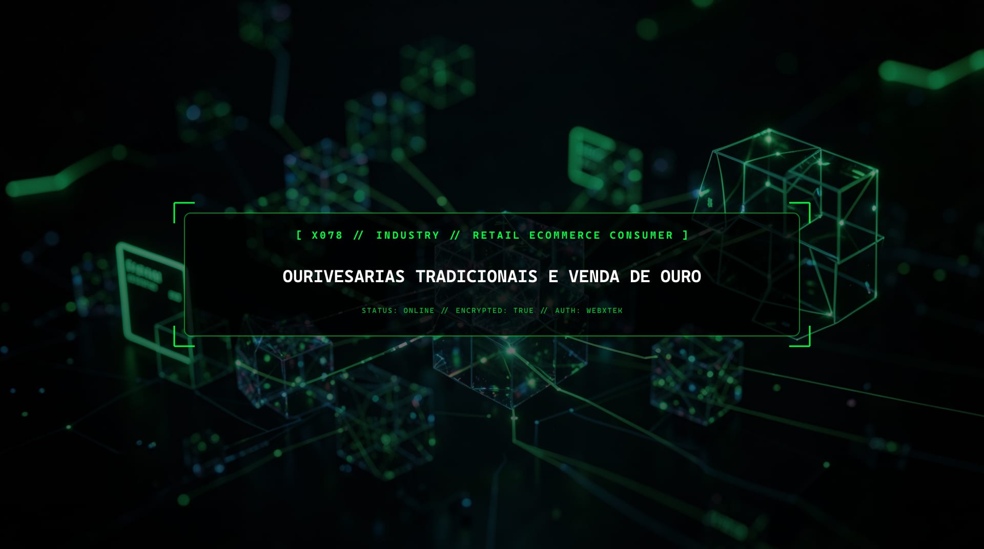 Serviços para Joalharias e Ourivesarias Tradicionais
