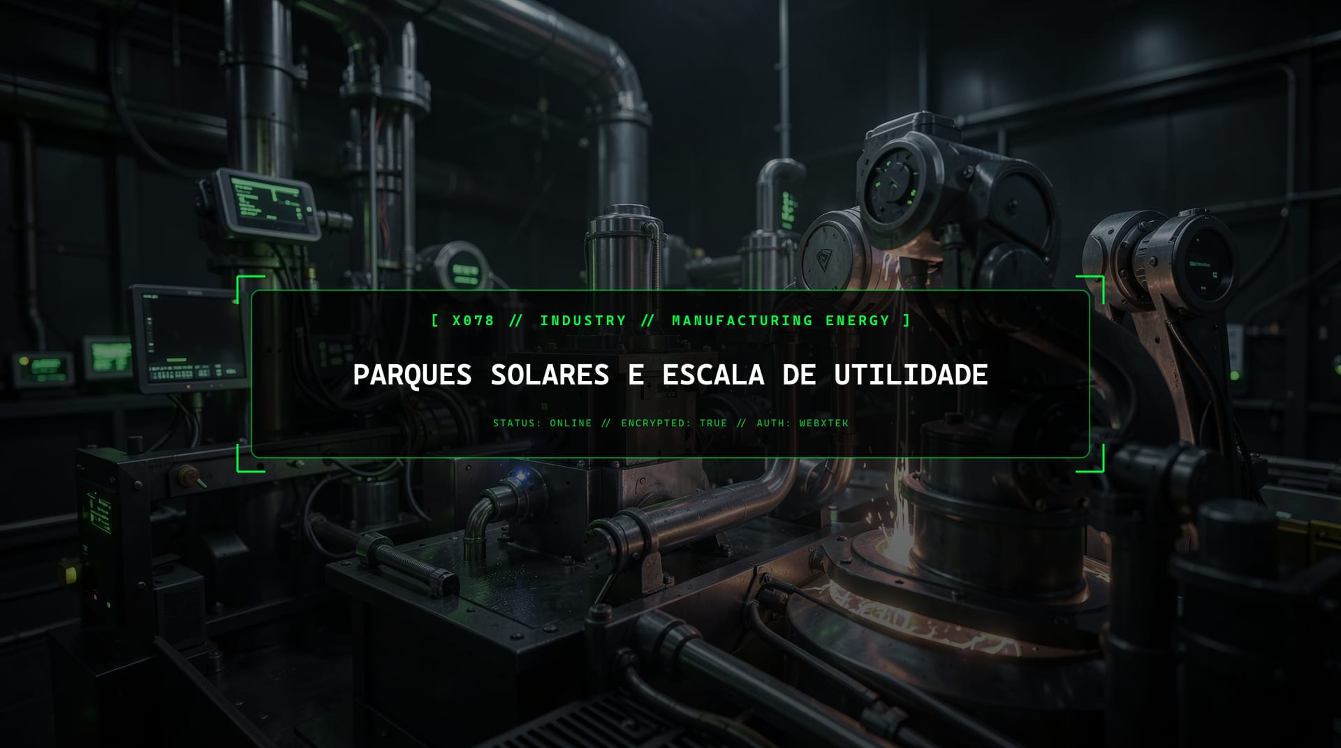 Serviços para Desenvolvimento de Grandes Centrais Solares