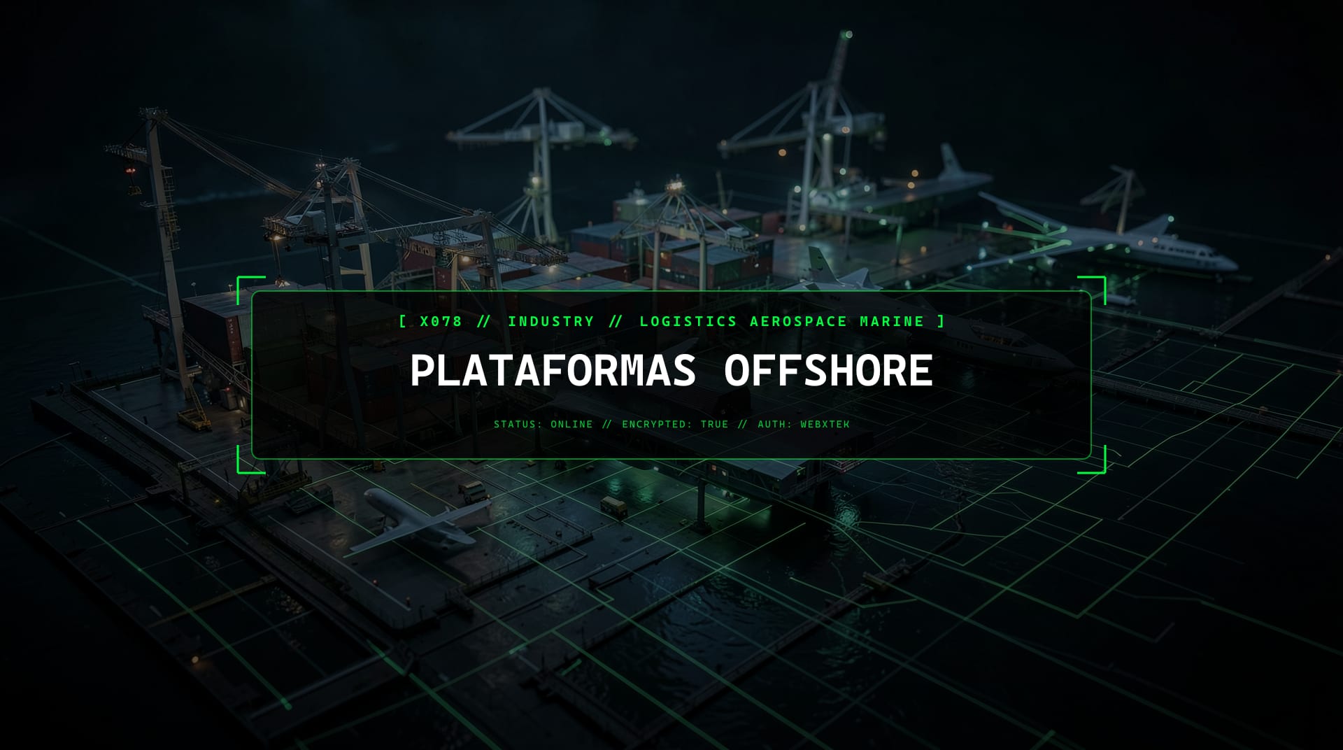 Serviços para Operações em Plataformas Offshore