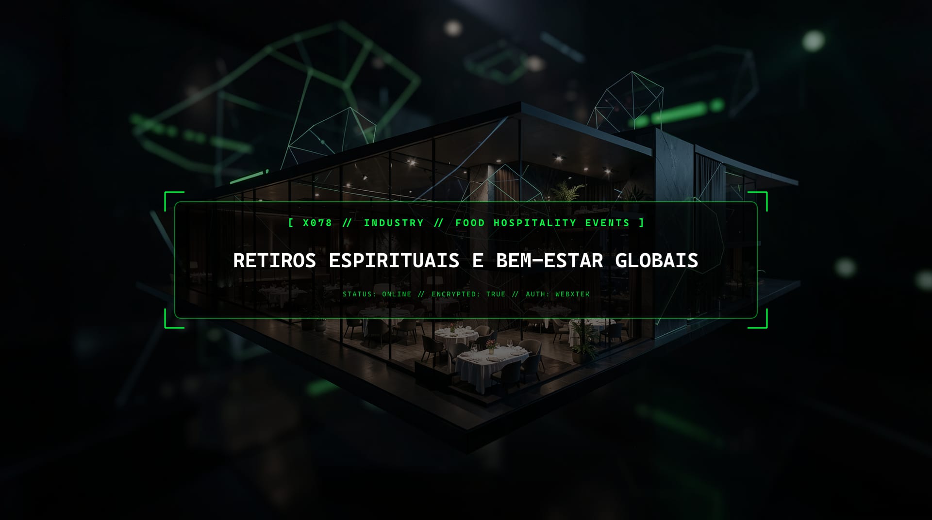 Serviços para Centros de Retiro e Turismo Espiritual
