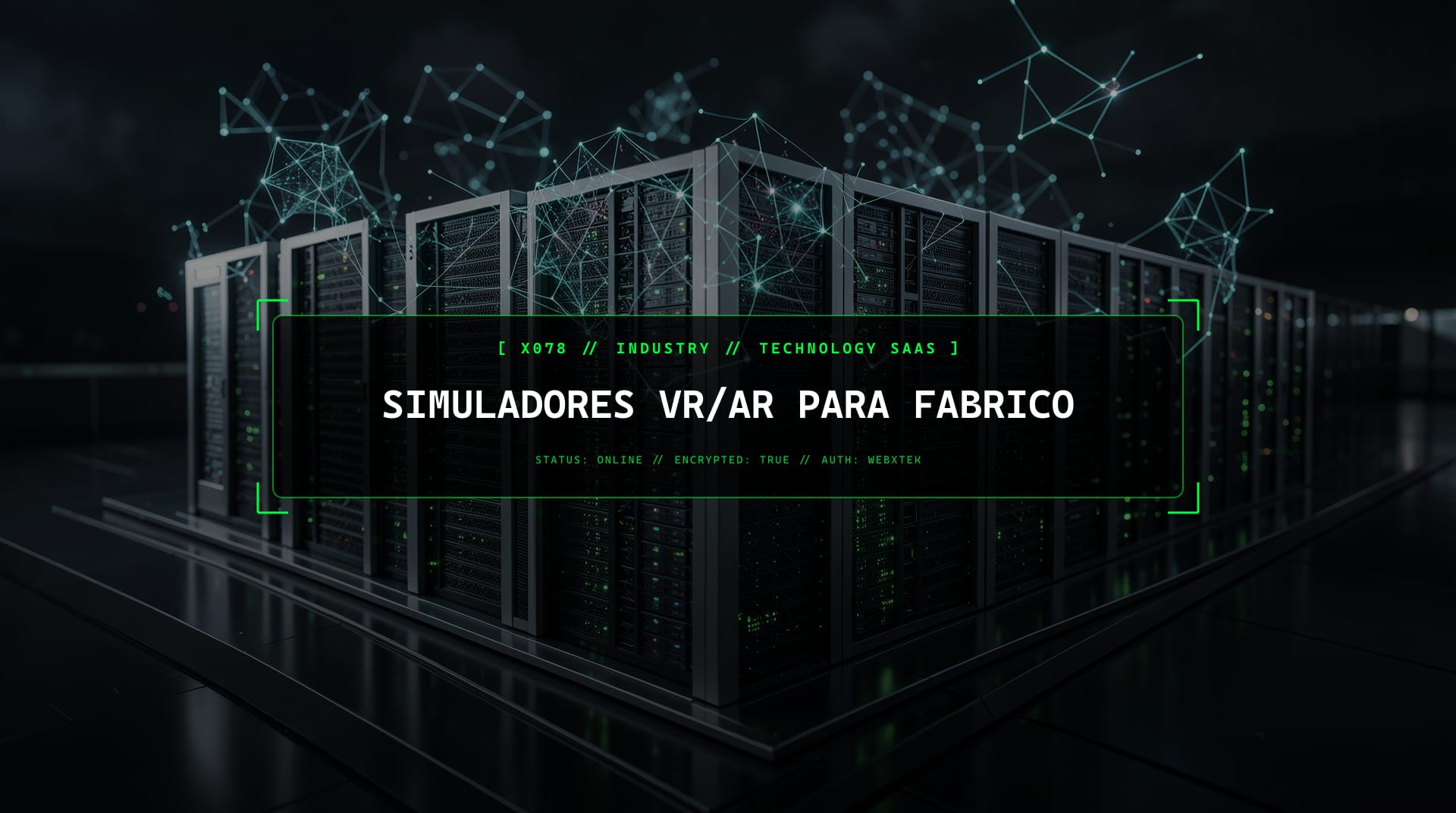 Serviços para Simulação Industrial e Realidade Aumentada