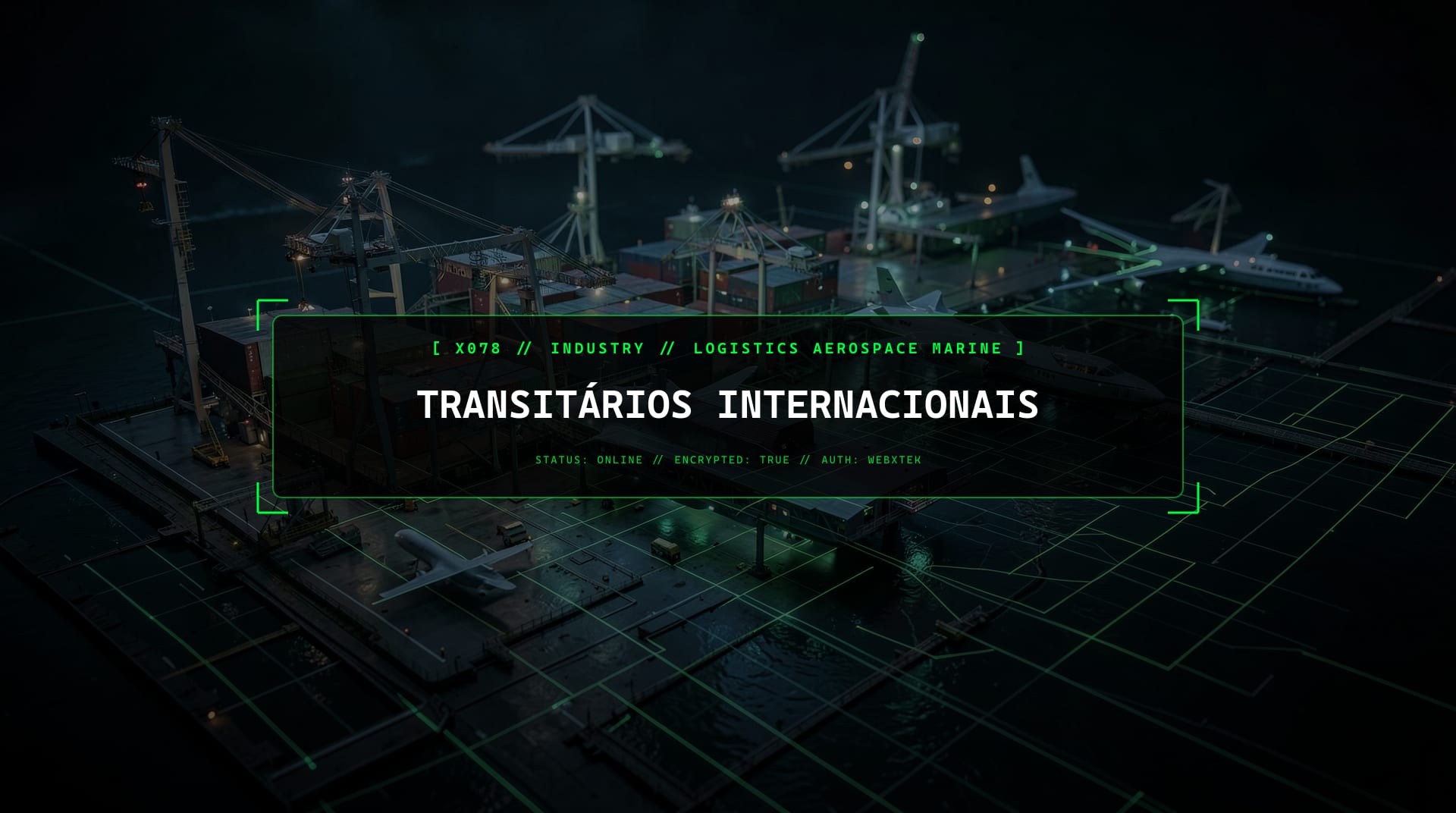 Serviços para Transitários e Operadores de Carga Global